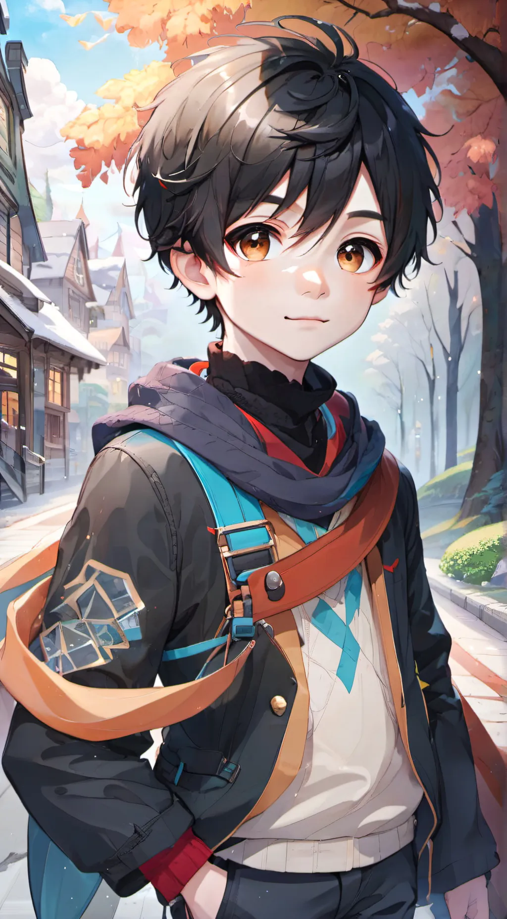 ai character: Max background