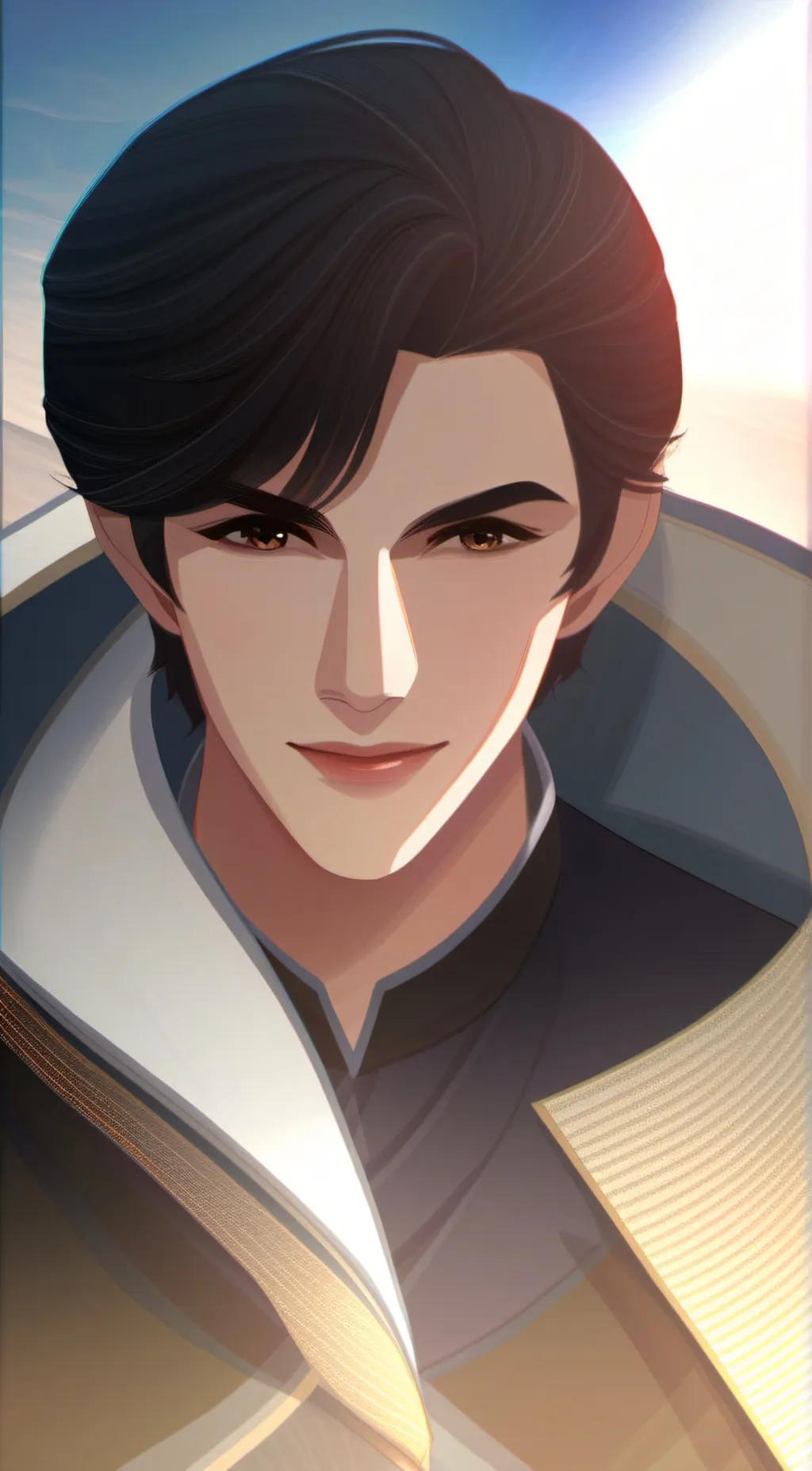 ai character: Master background
