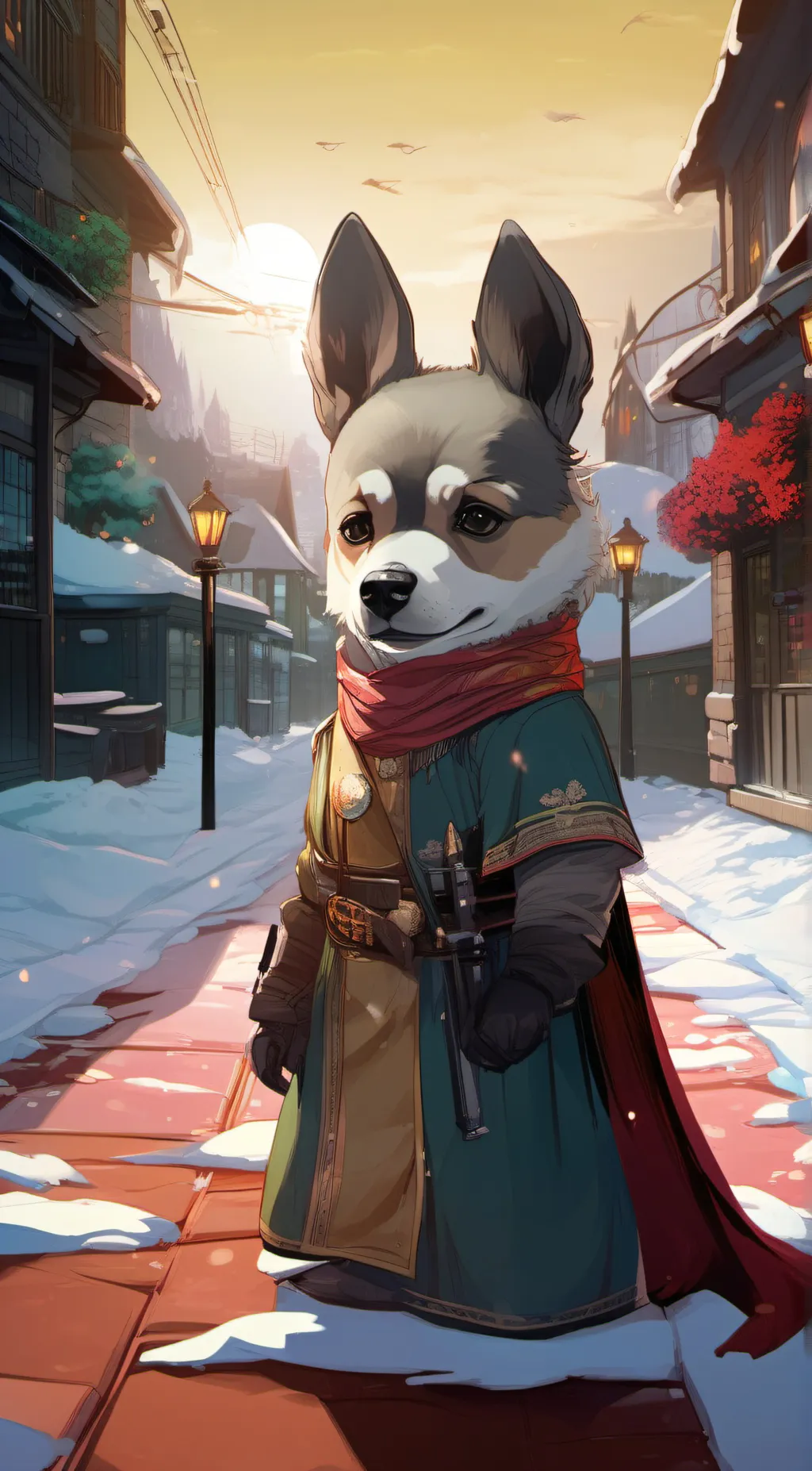 ai character: Max background