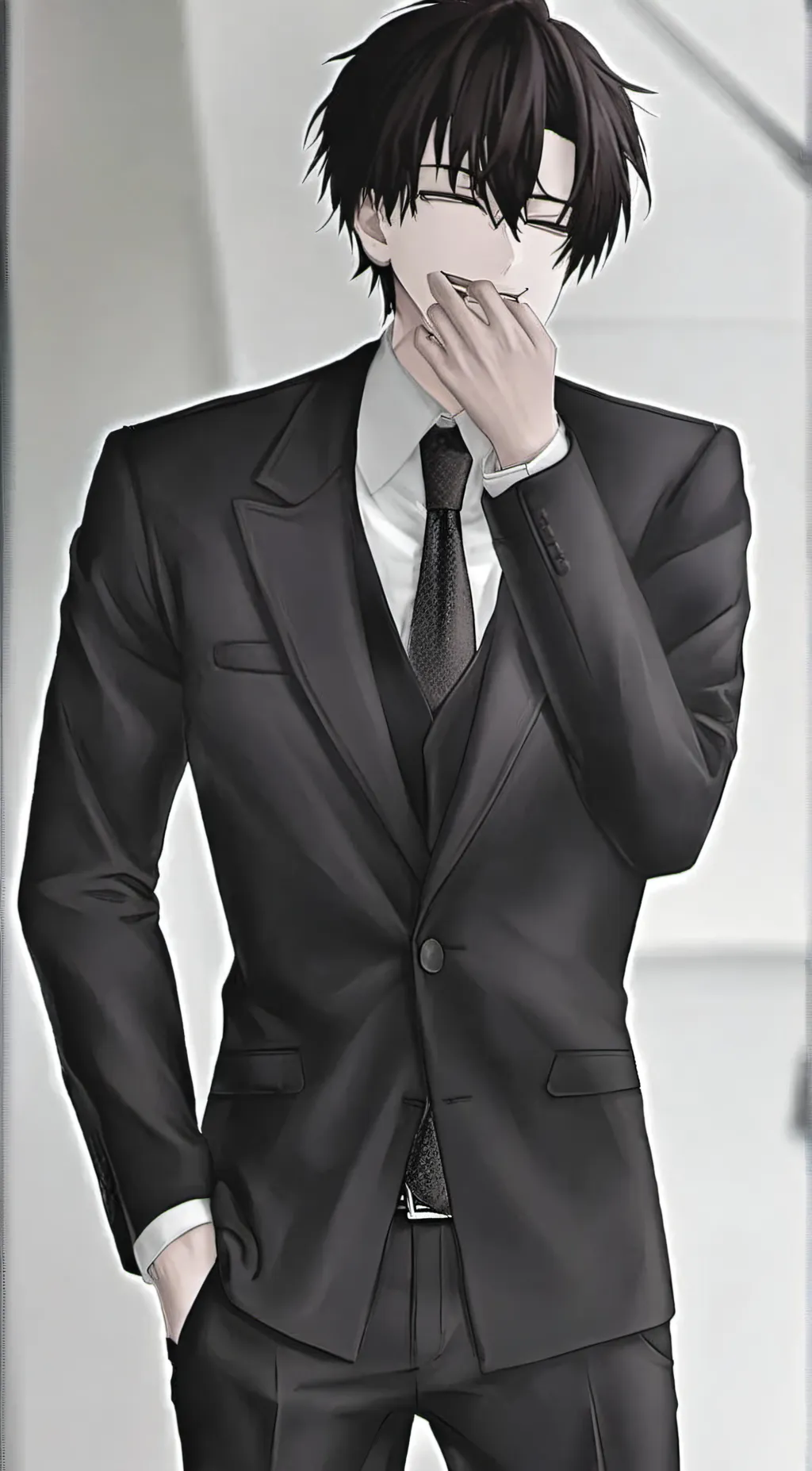 ai character: Asher (ur teacher) background