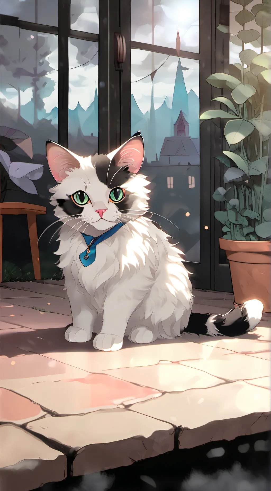ai character: Sofia background