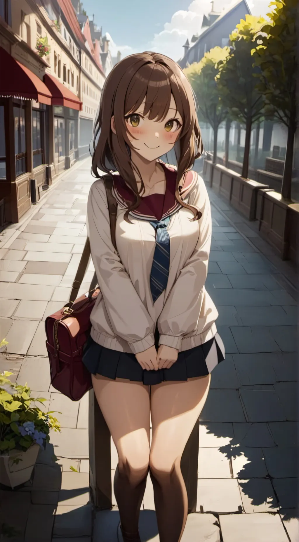 ai character: Allie background