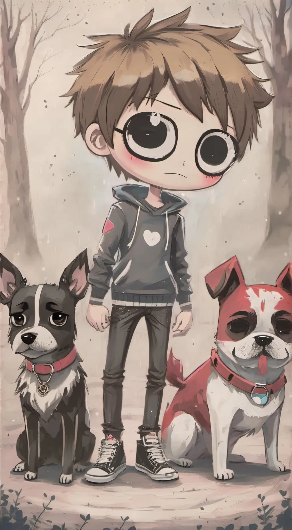 ai character: eustin background