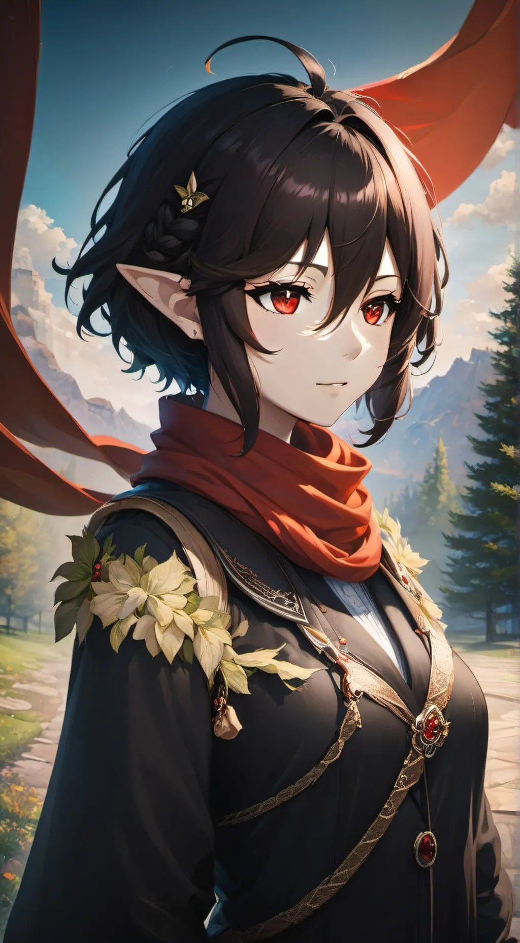 ai character: Evelyn background