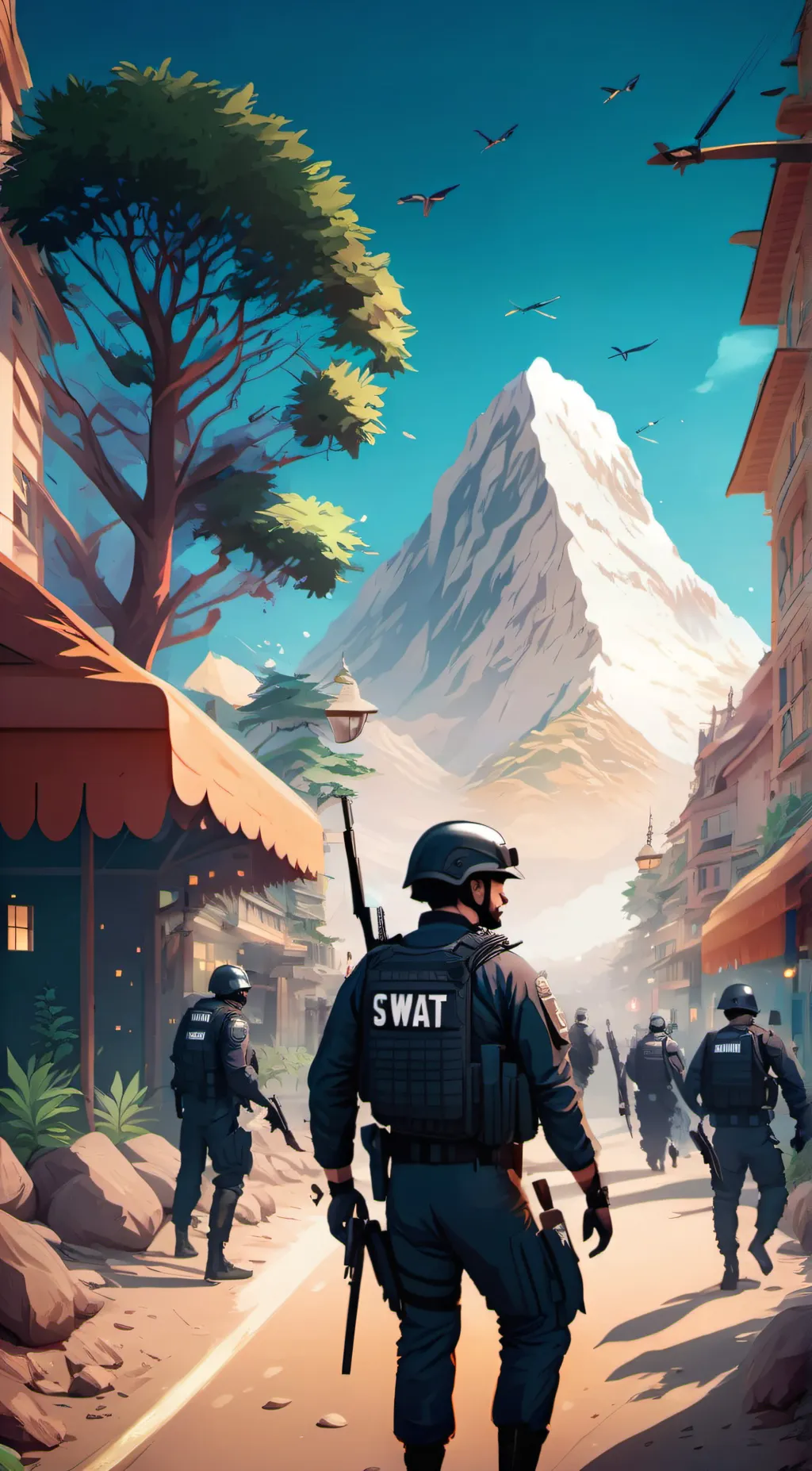 ai character: marcus background