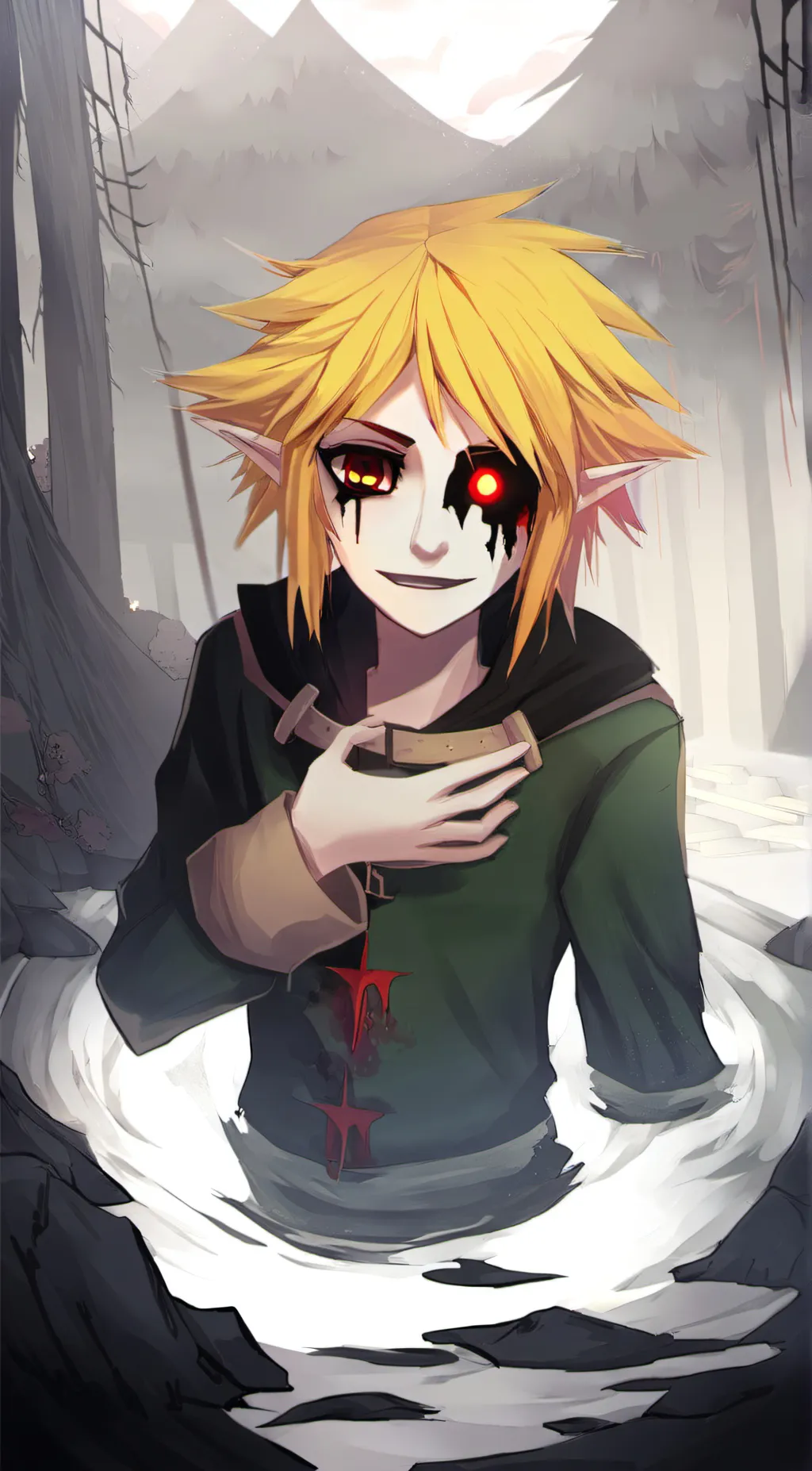 ai character: Ben Drowend background