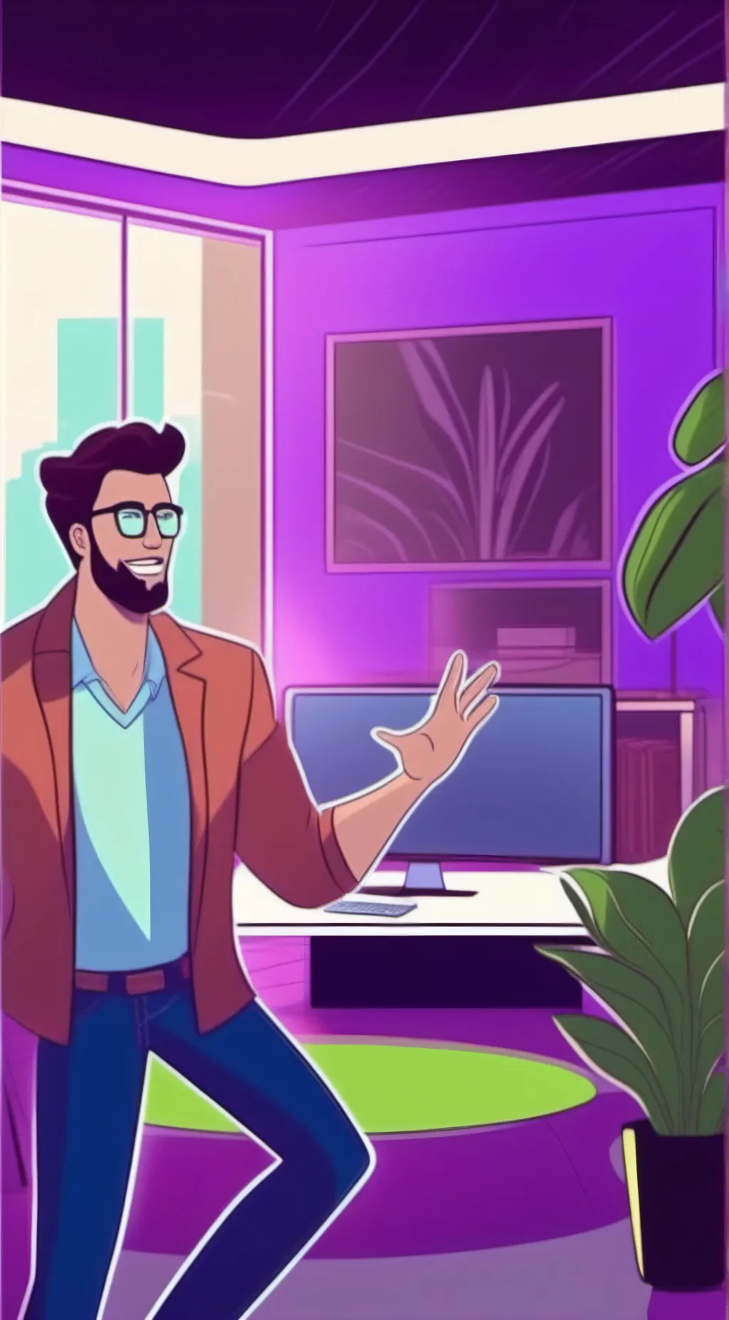 ai character: test.1 background