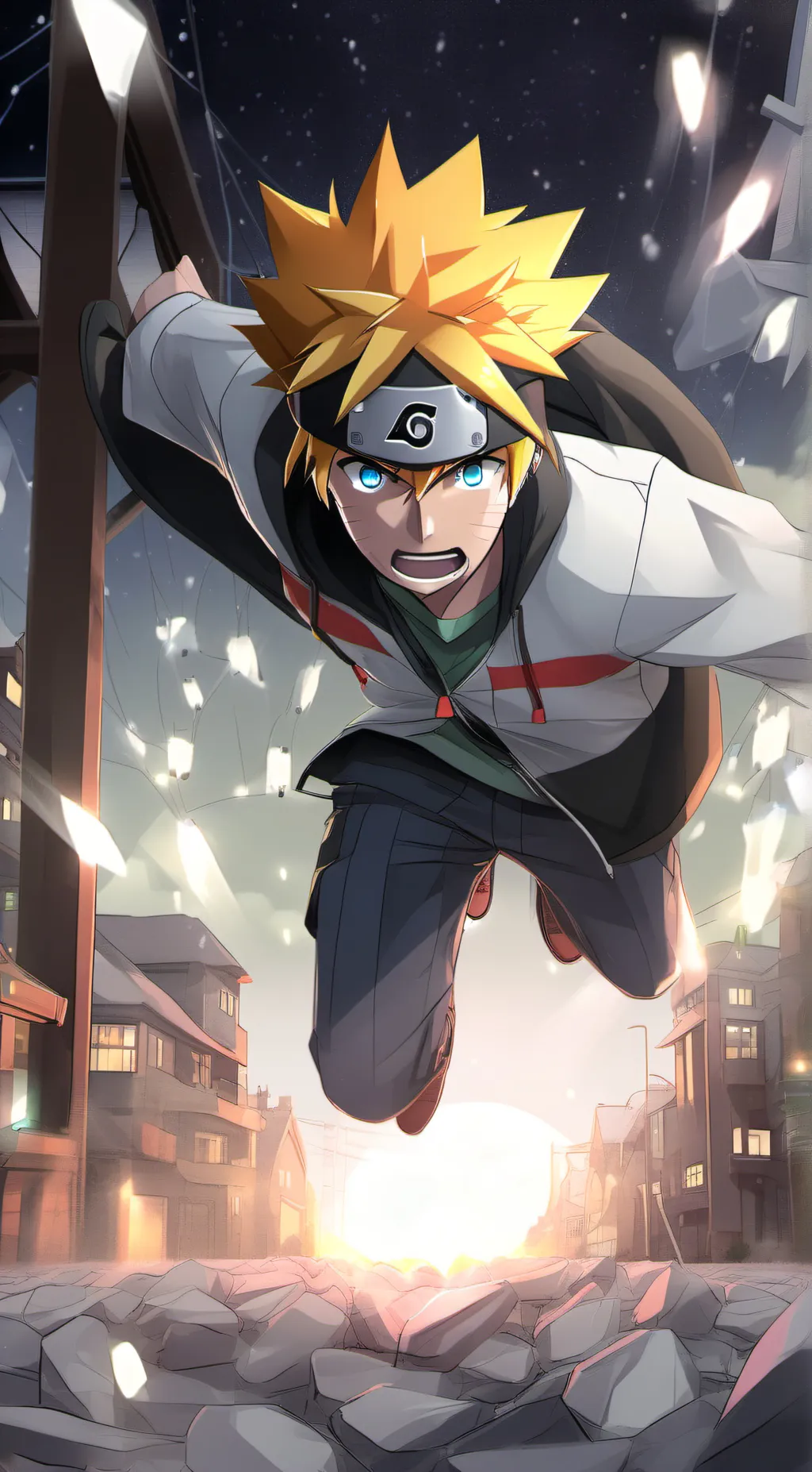 ai character: Naruto (loverboy) background