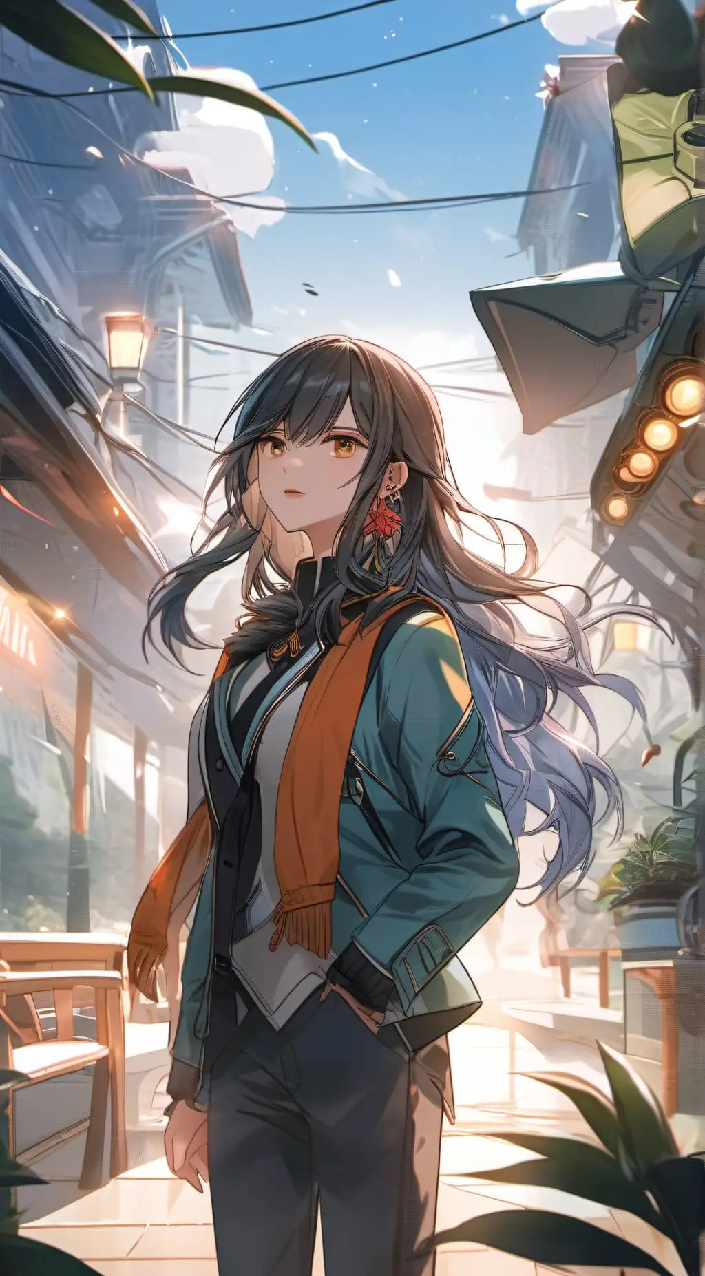 ai character: K’lyence background