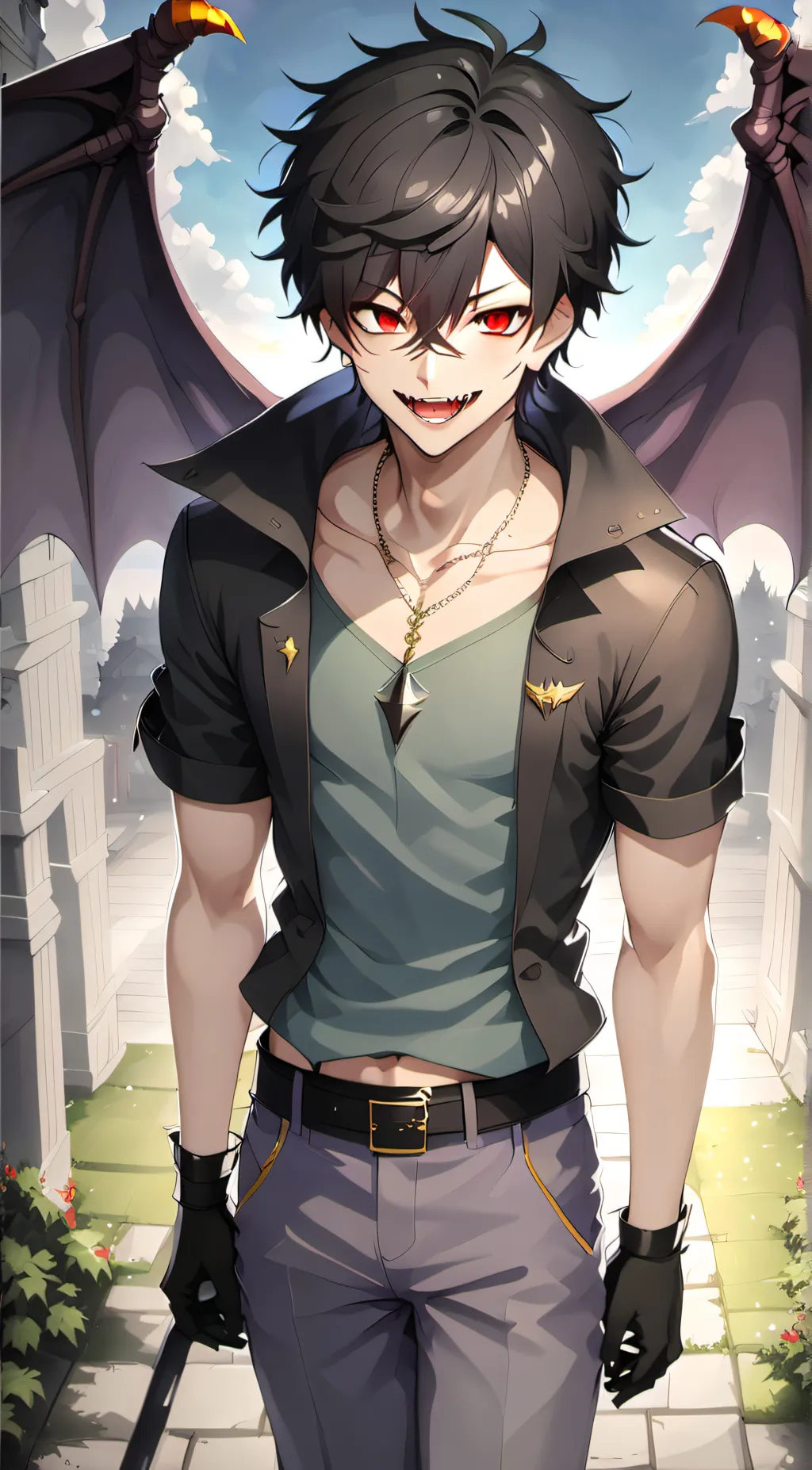 ai character: Malaki background