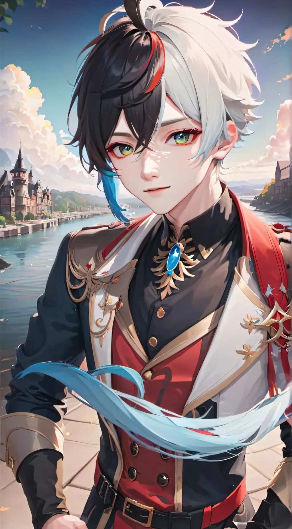 ai character: Blake background