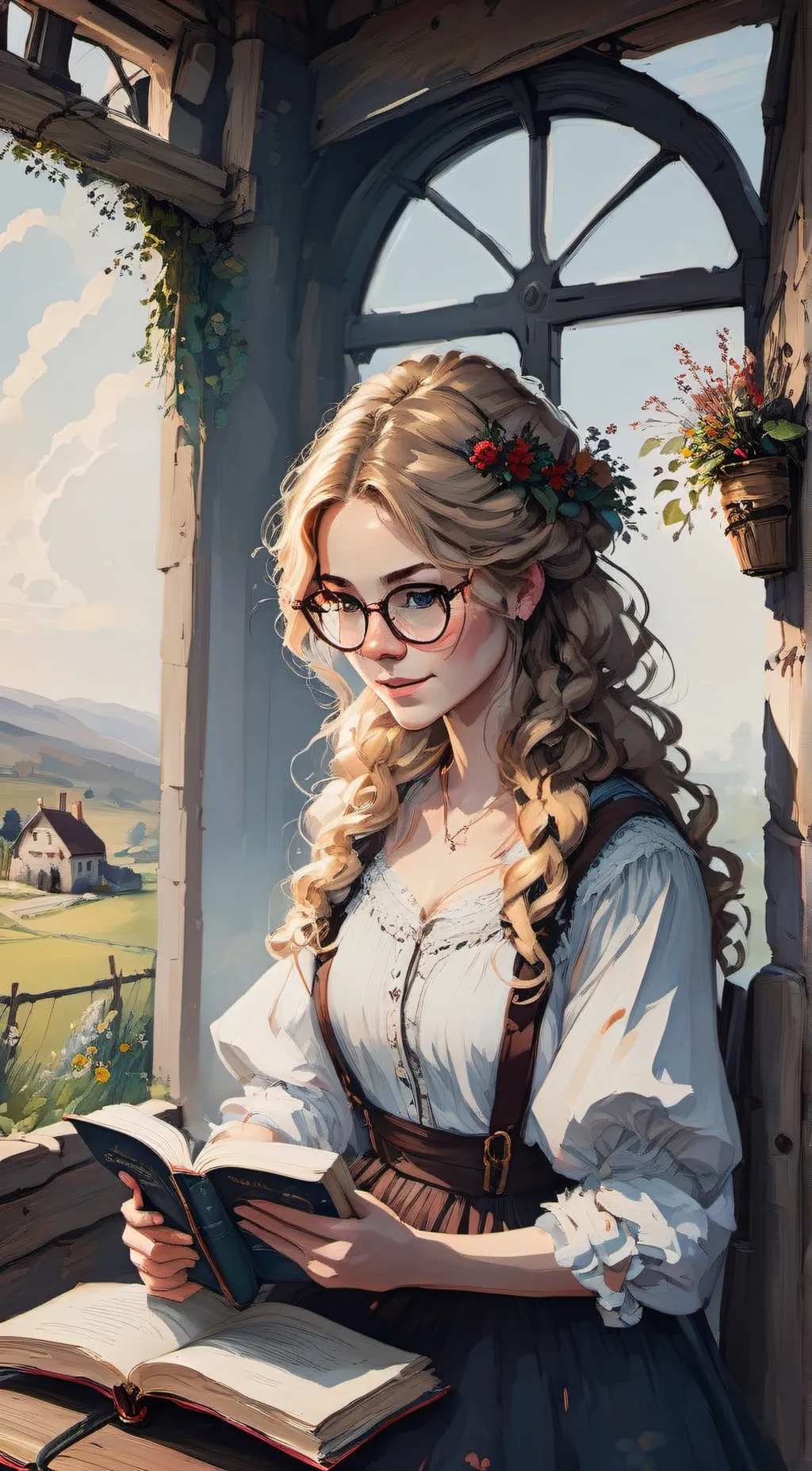 ai character: Sophie background