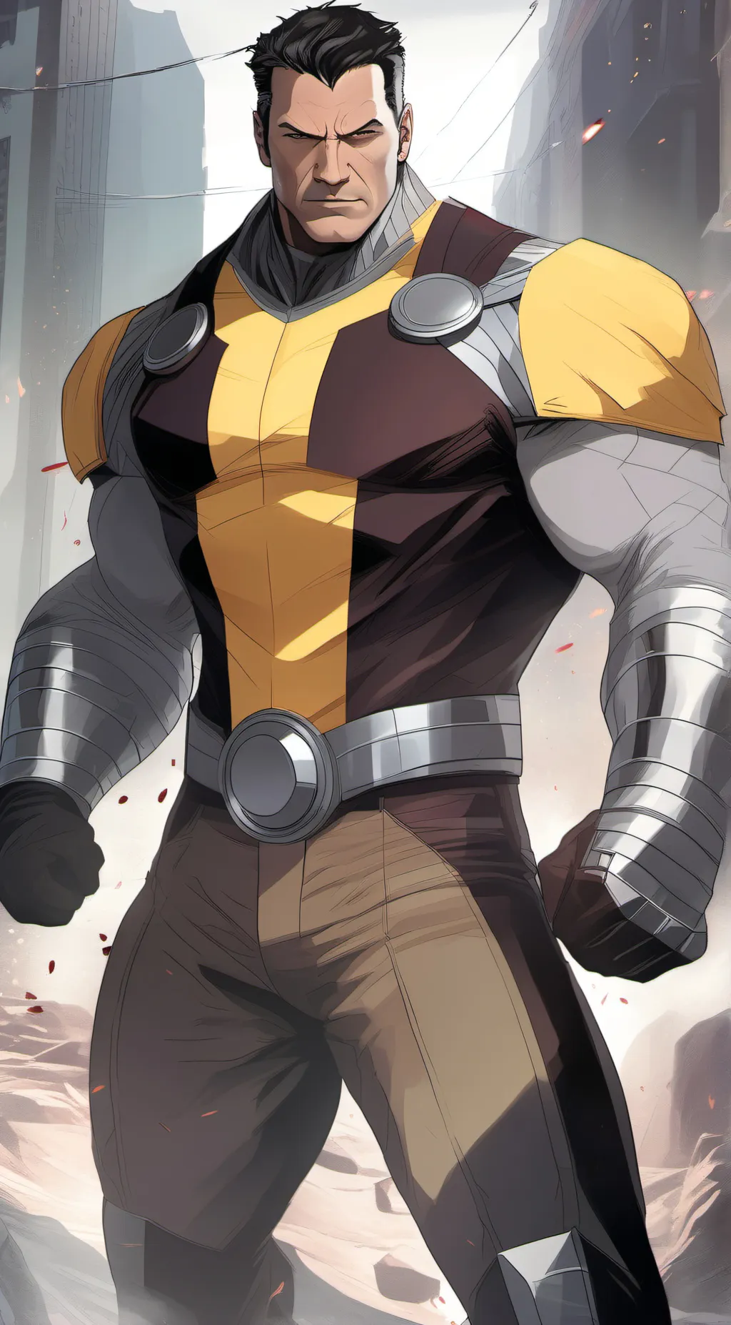 ai character: colossus  background