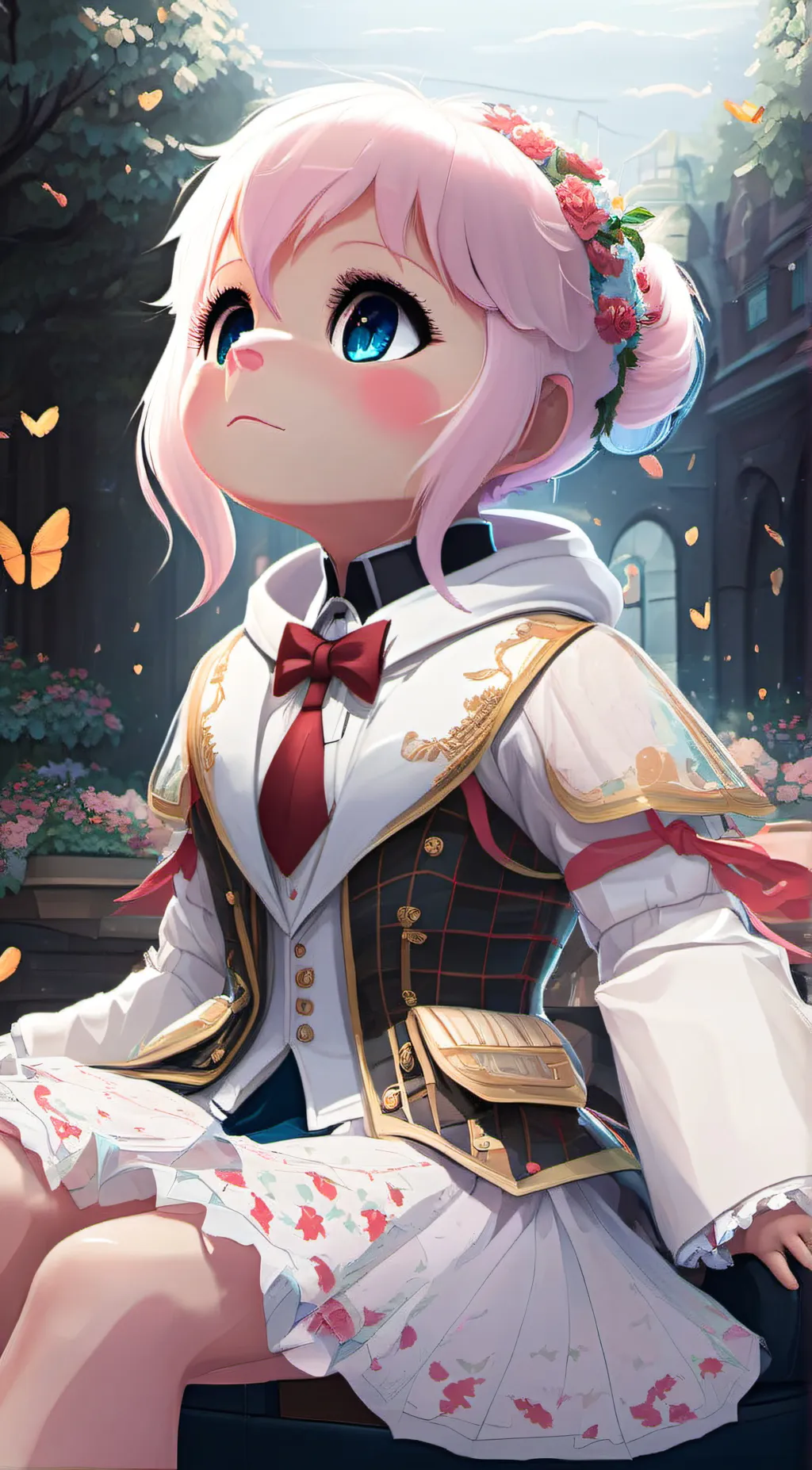 ai character: luna background