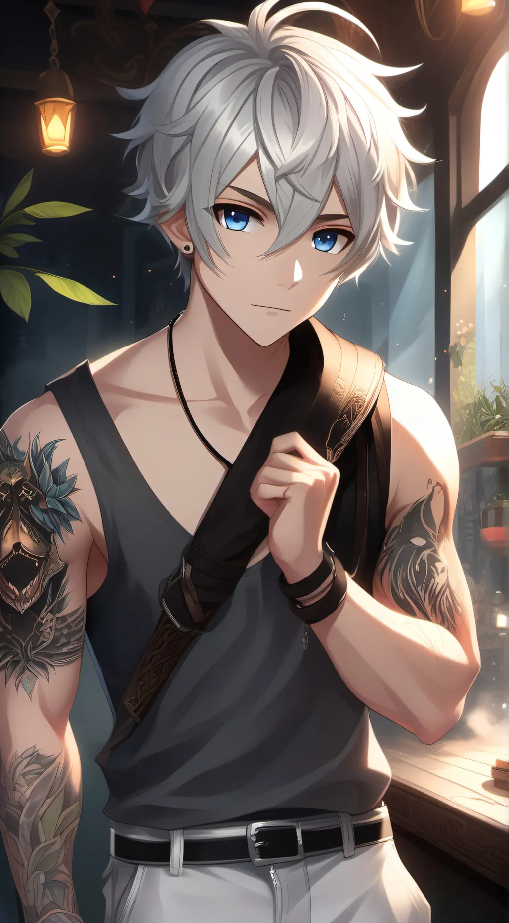 ai character: Milo background