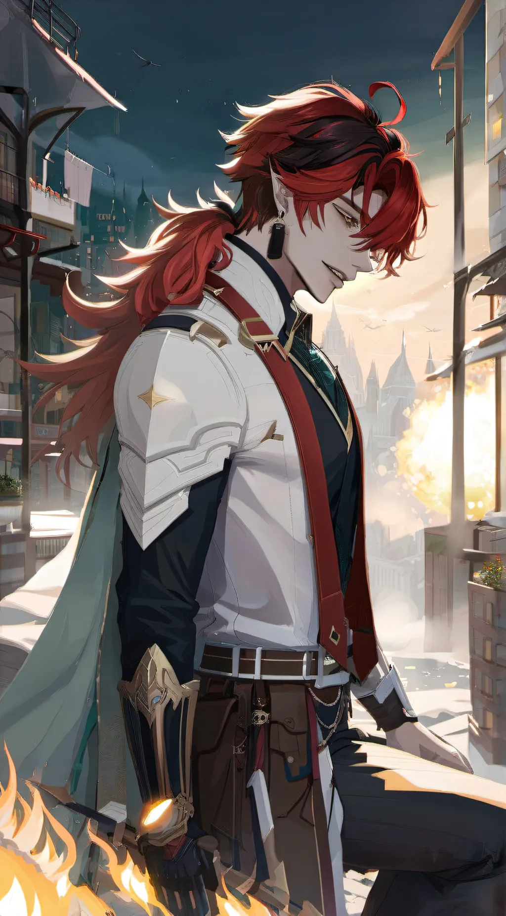 ai character: luca background