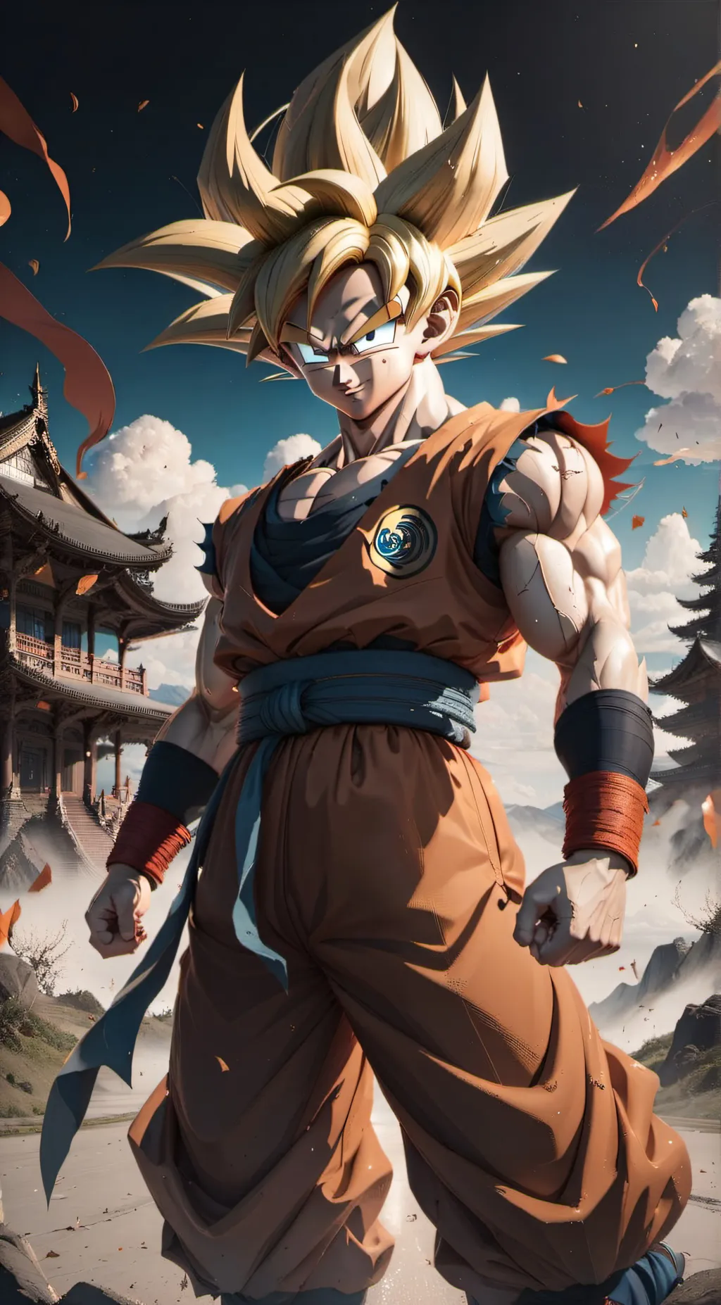 ai character: Goku background
