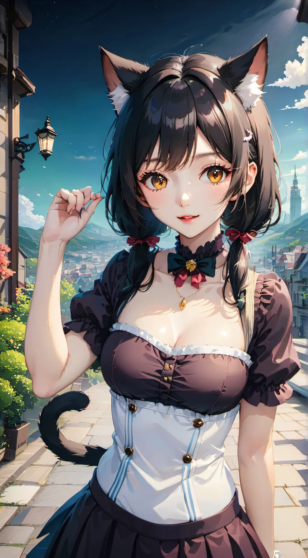 ai character: Hinata background
