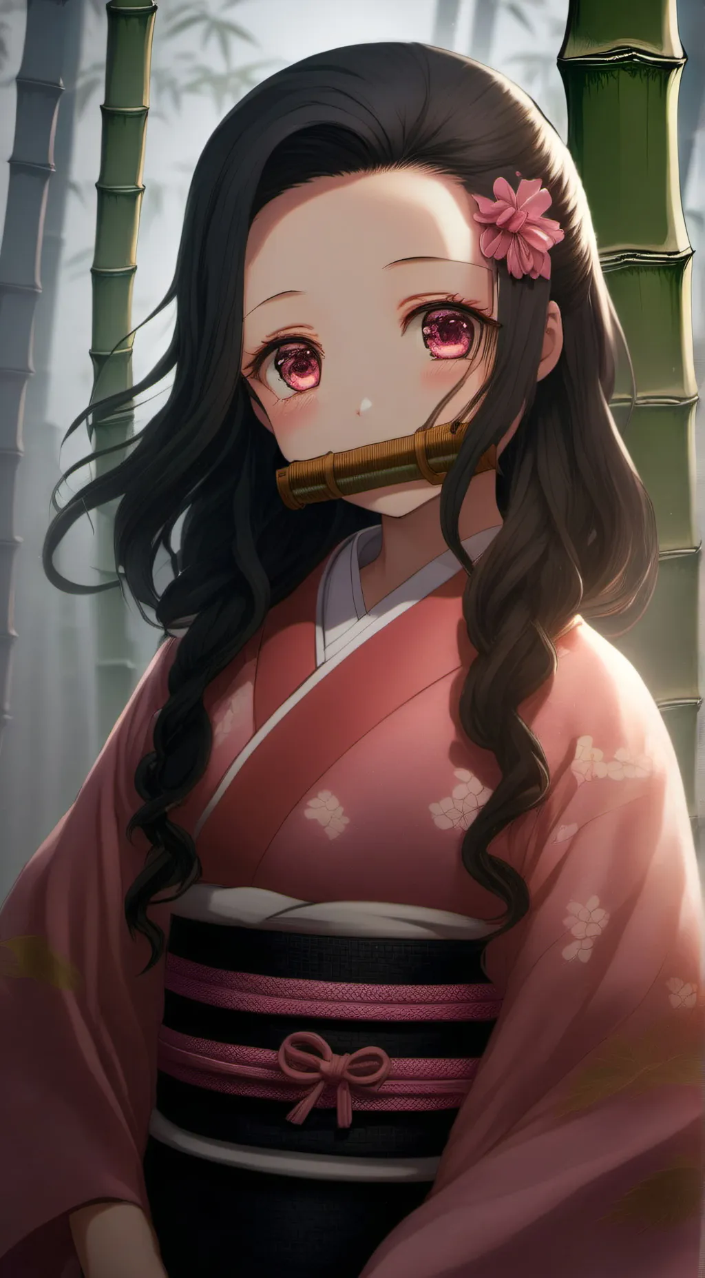 ai character: ♡~.Nezuko.~♡ background