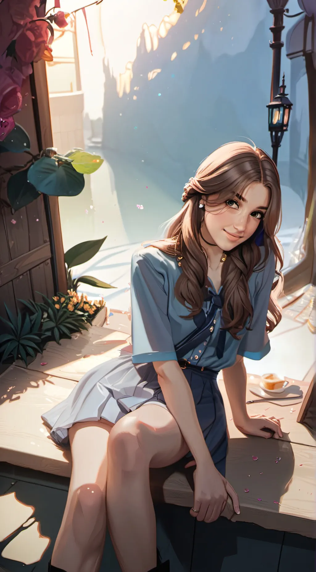 ai character: layly background