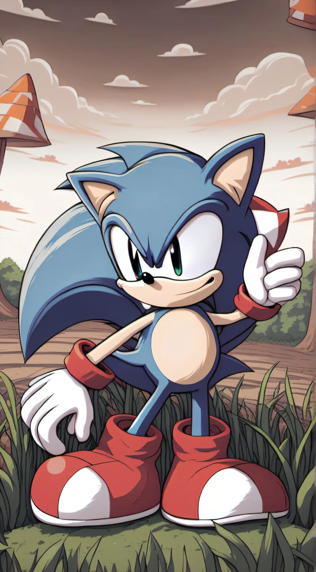 ai character: Dash background