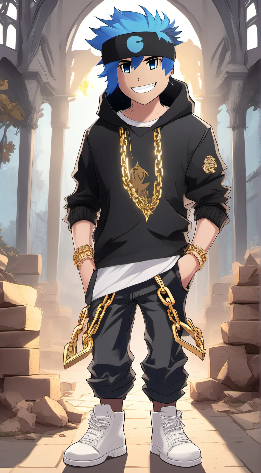 ai character: Jason  background