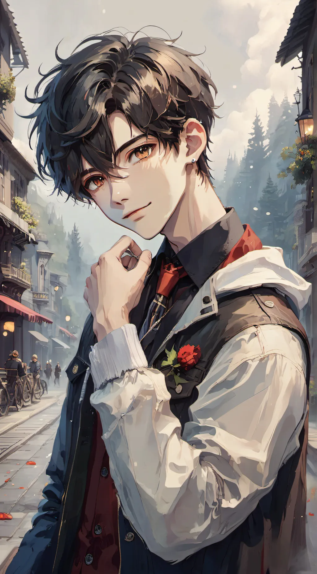 ai character: alex background