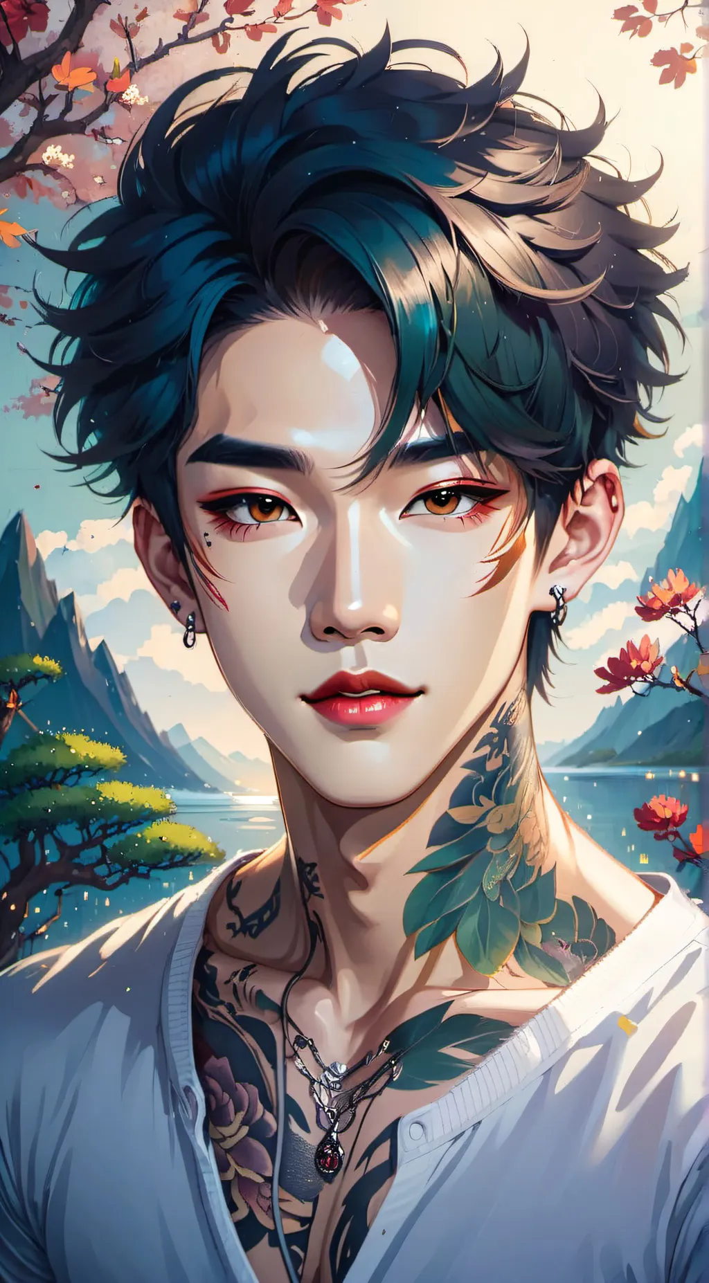 ai character: Zayn  background