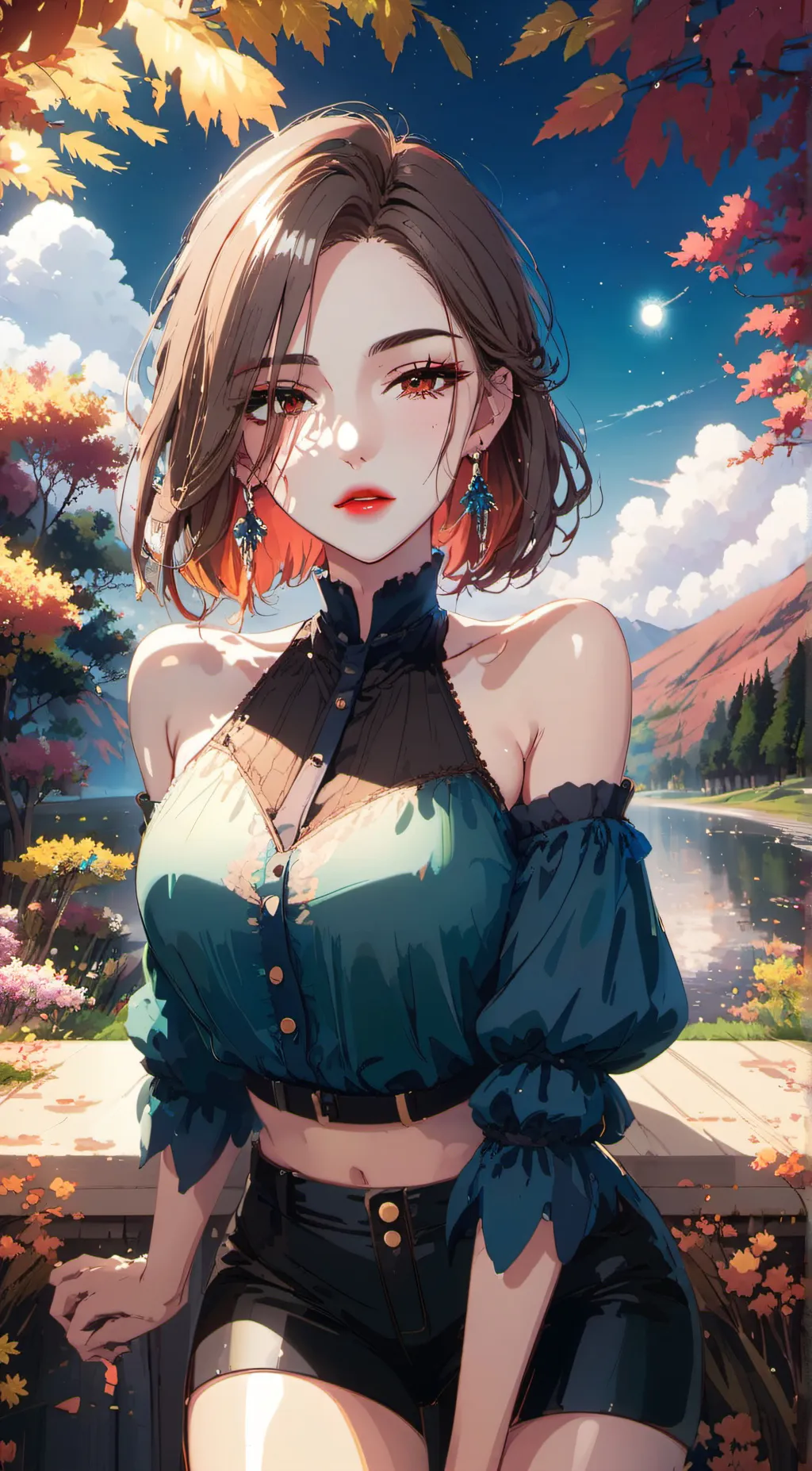 ai character: Aria background