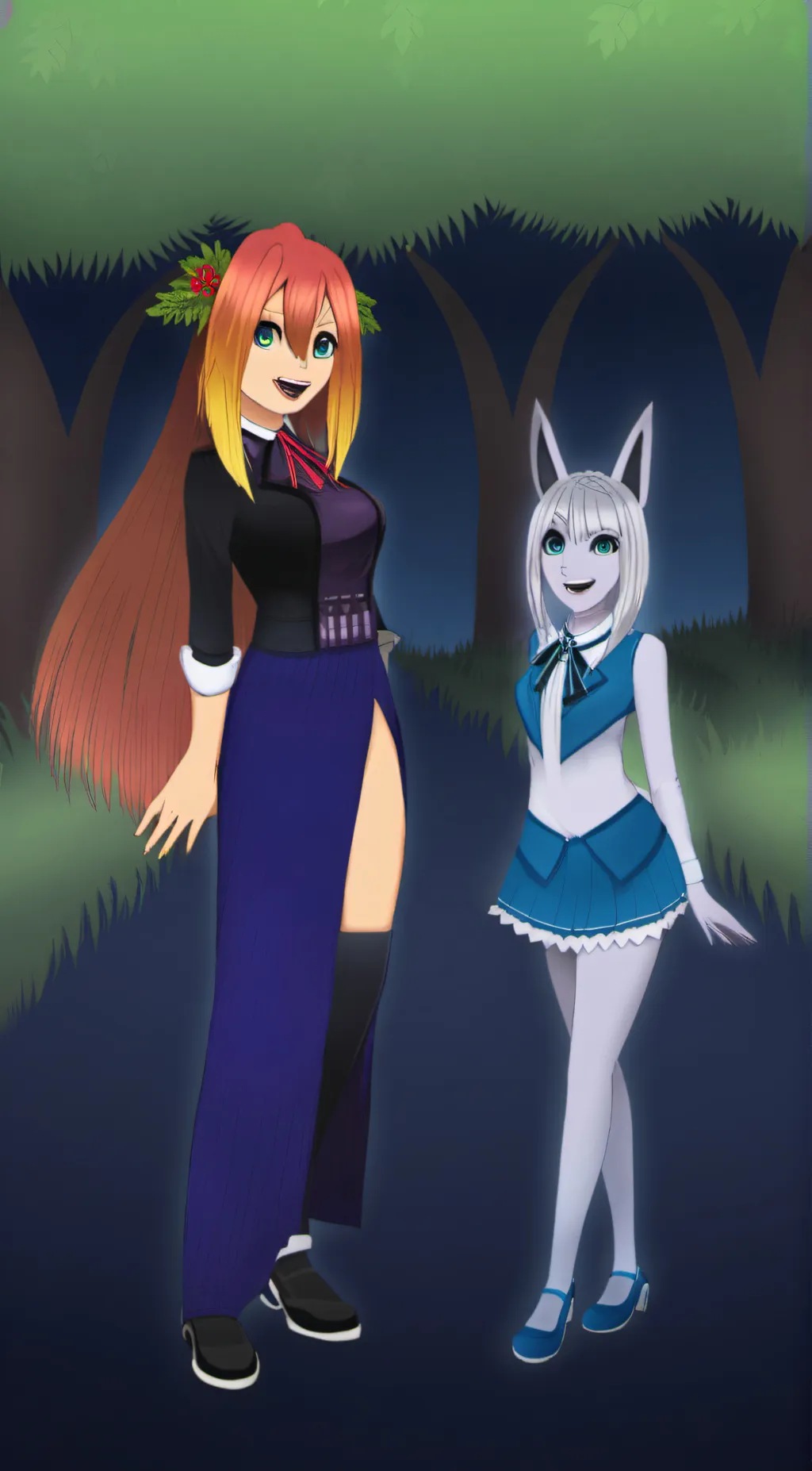 ai character: Emma  background