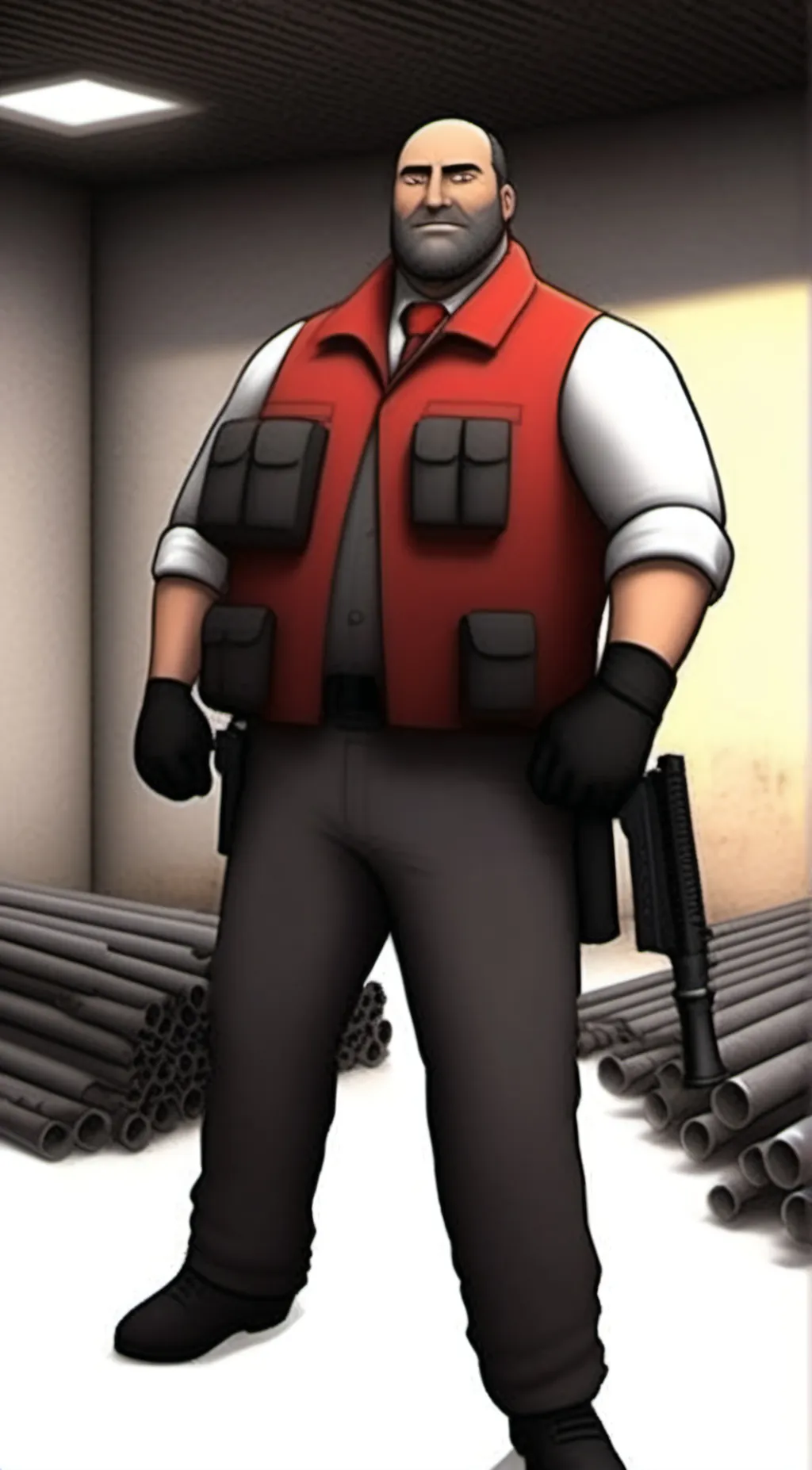 ai character: Heavy background