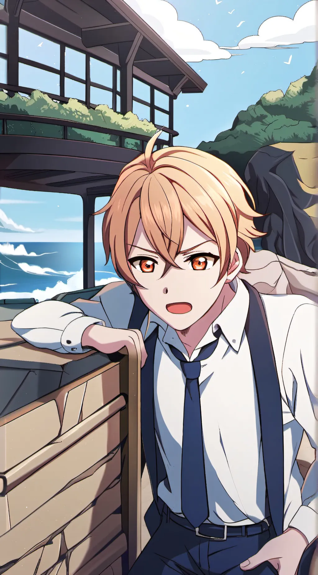 ai character: Max background