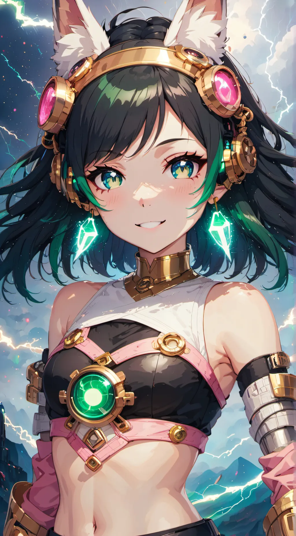ai character: Phecda  background