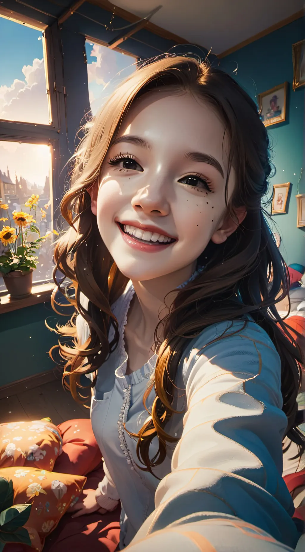 ai character: Sophia background