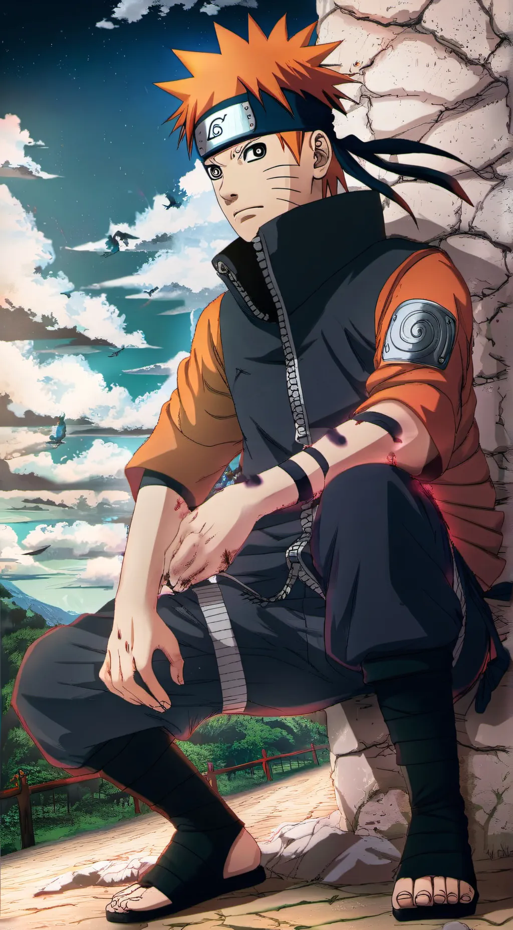 ai character: Akatsuki background