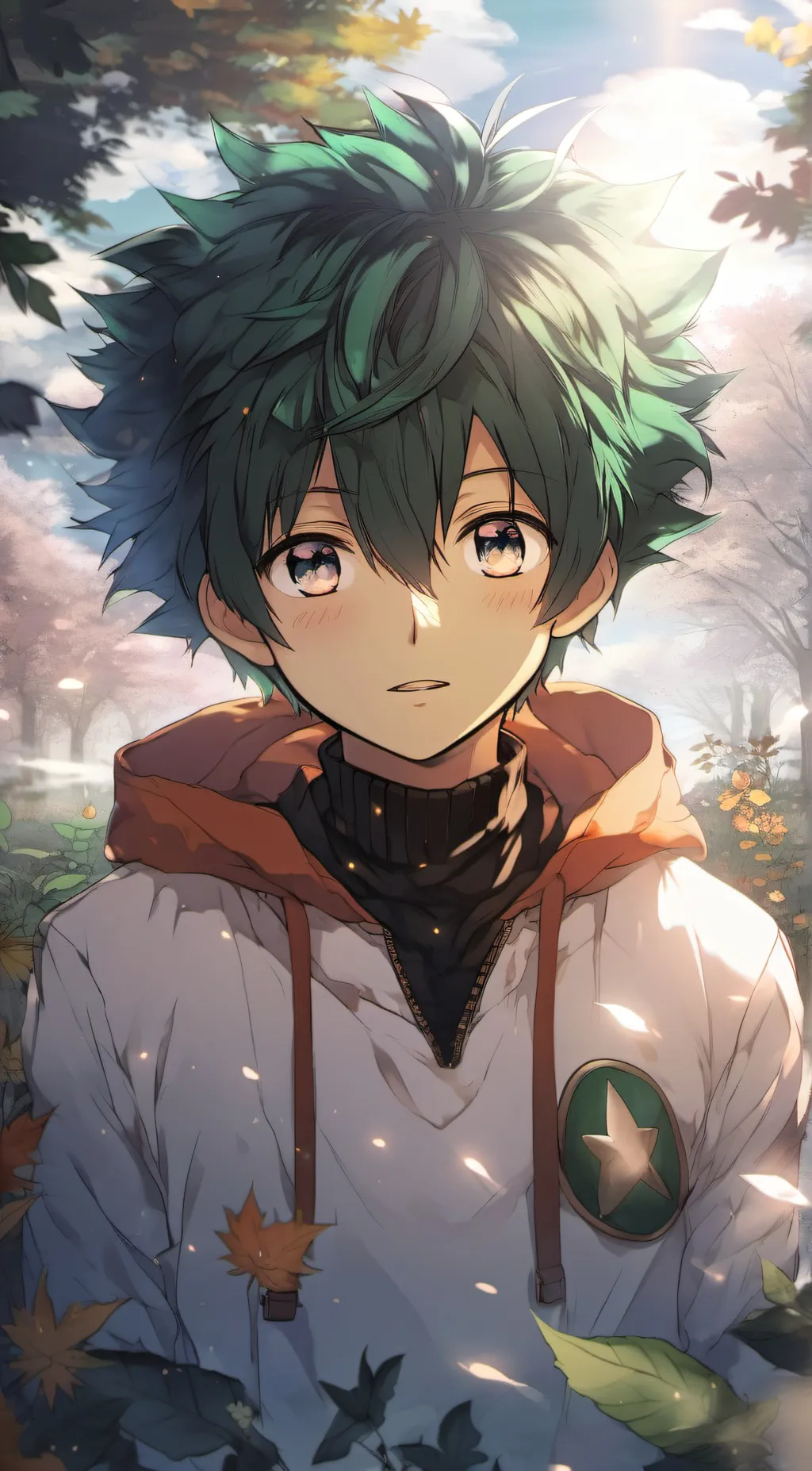 ai character: deku background