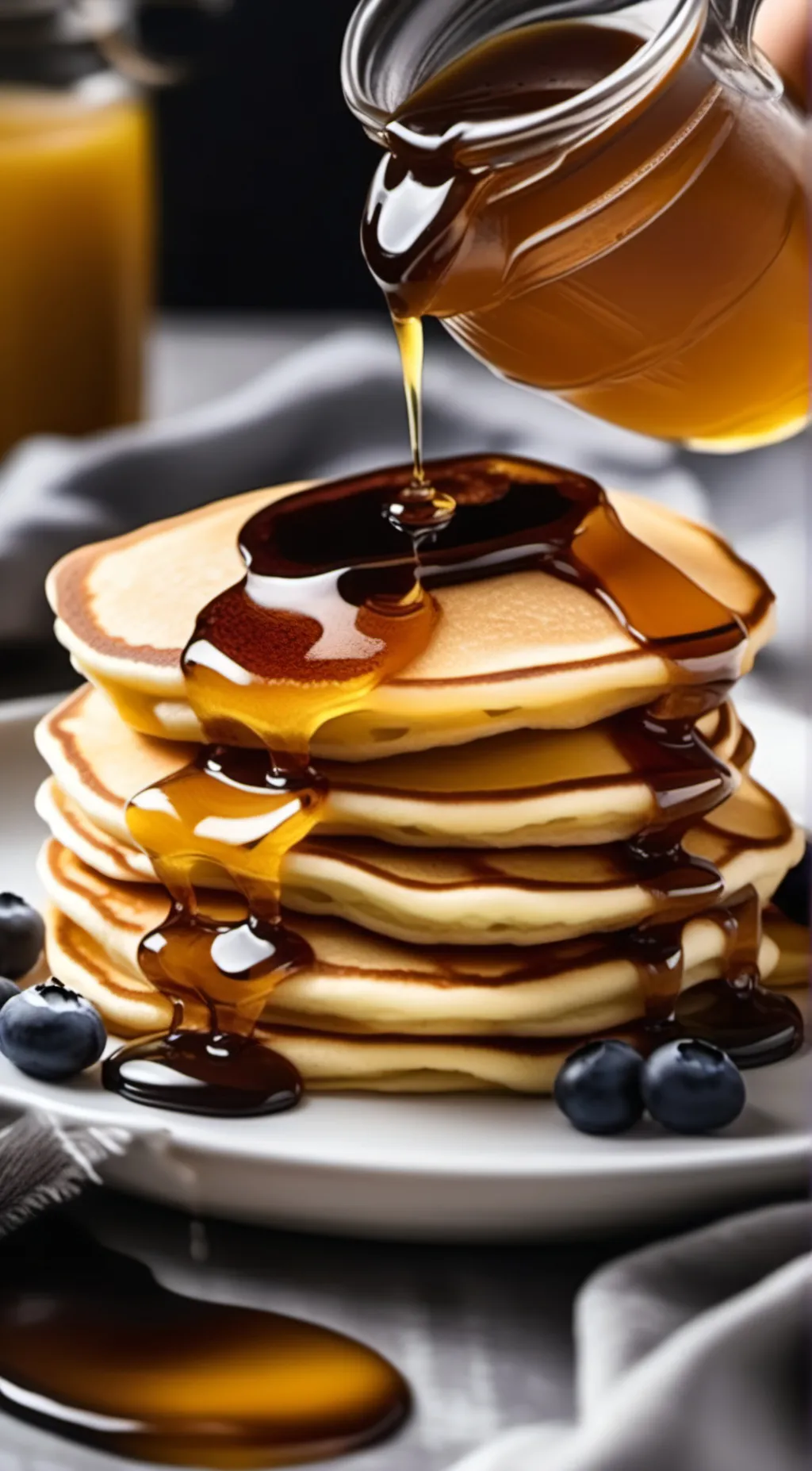 ai character: Pancake meme  background