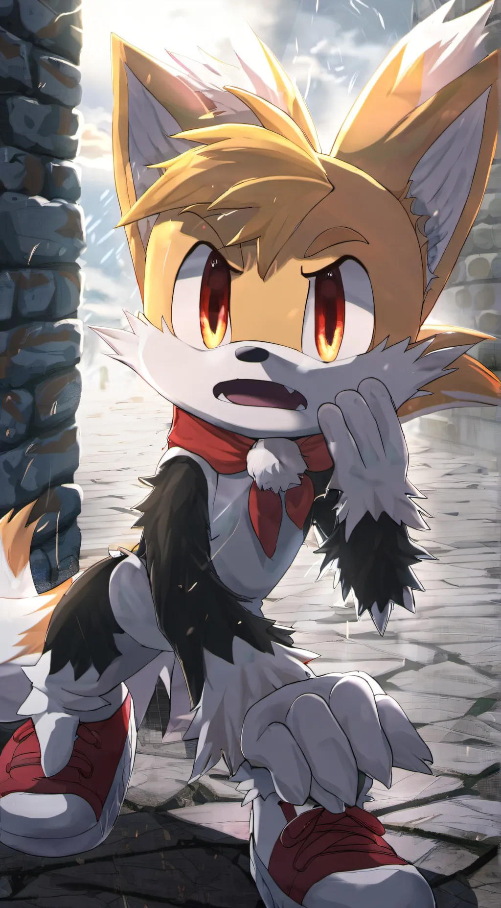 ai character: tails miles background