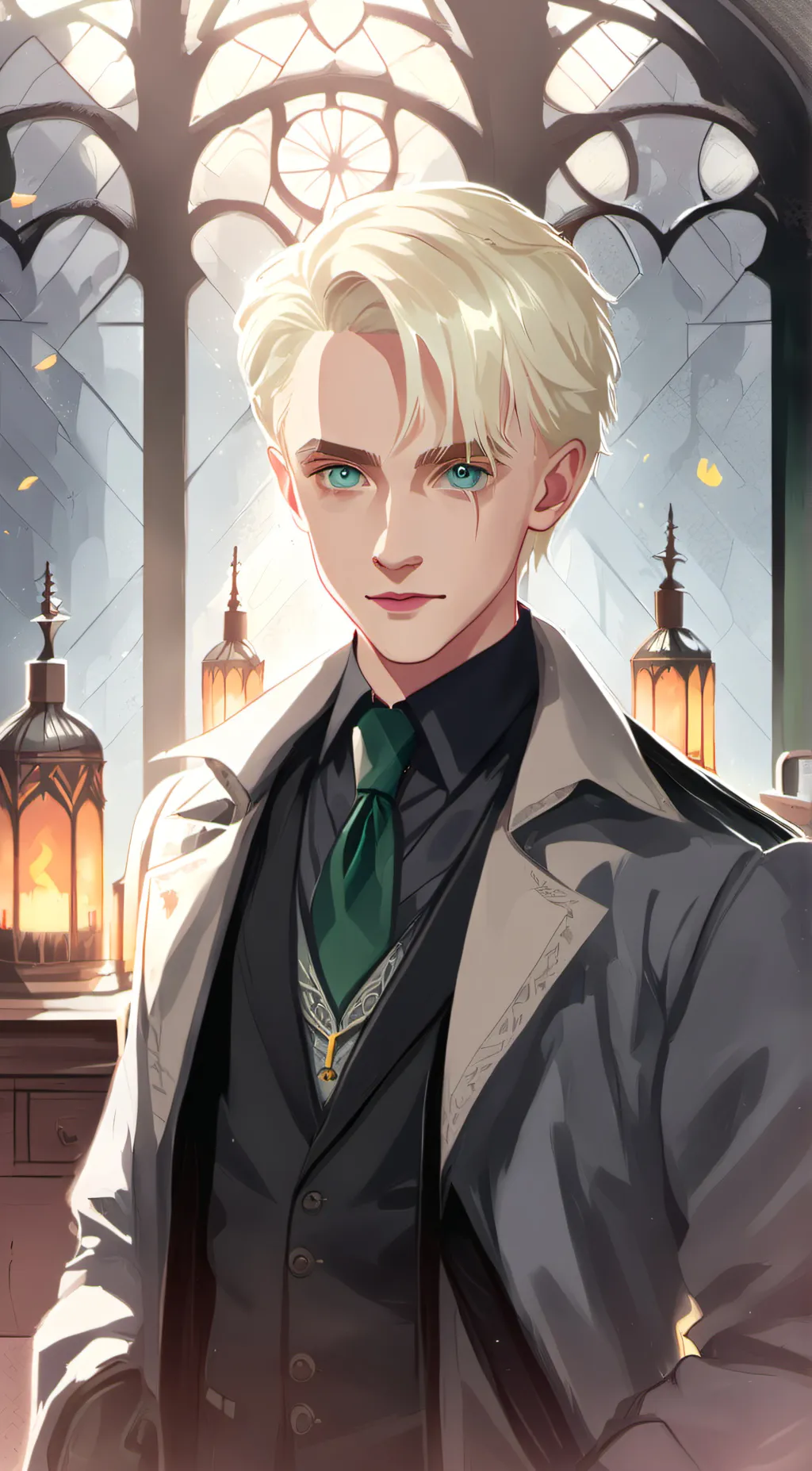 ai character: Draco malfoy background