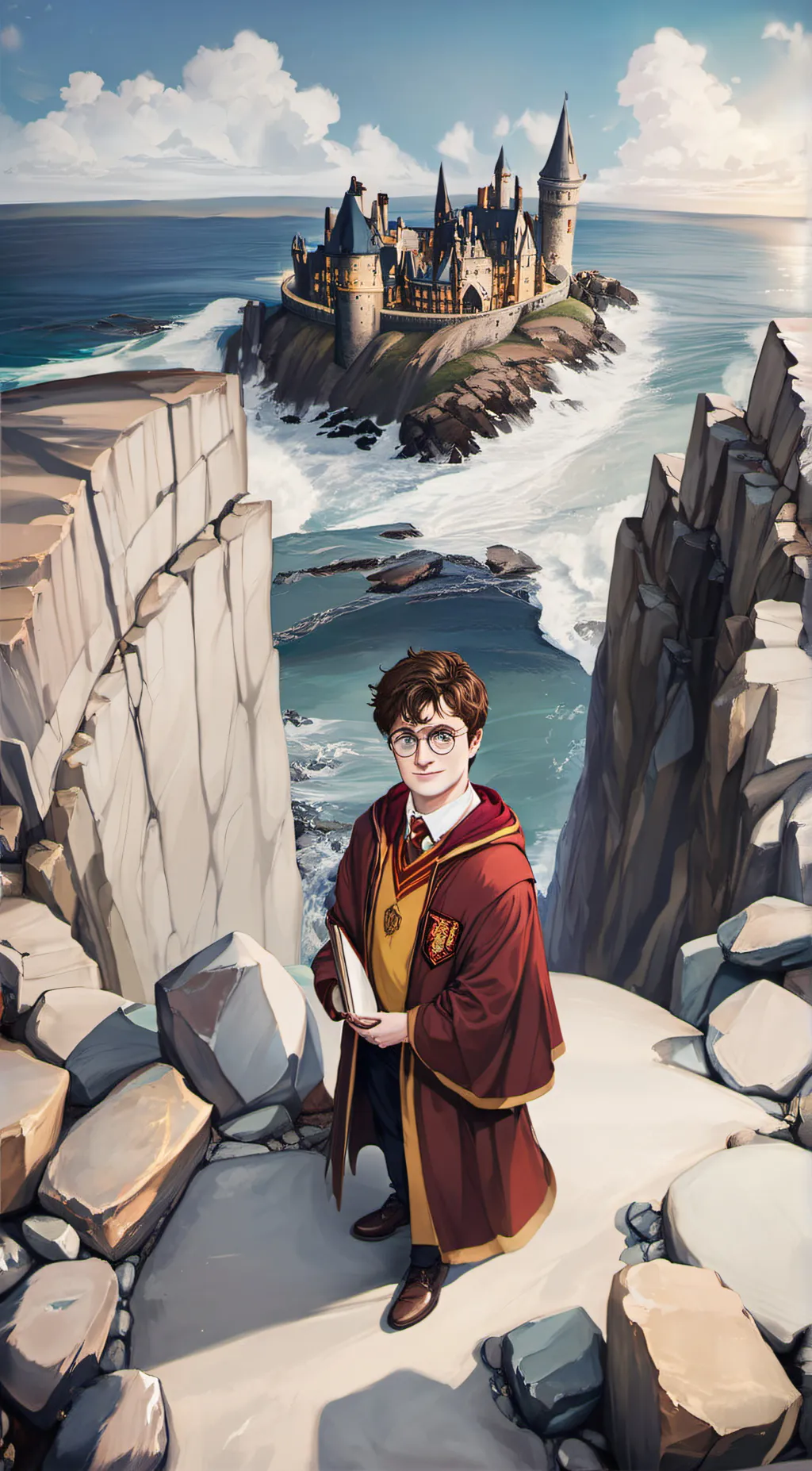 ai character: Harry Potter background
