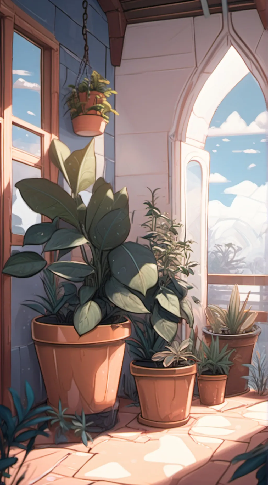 ai character: 4 town part 2 background