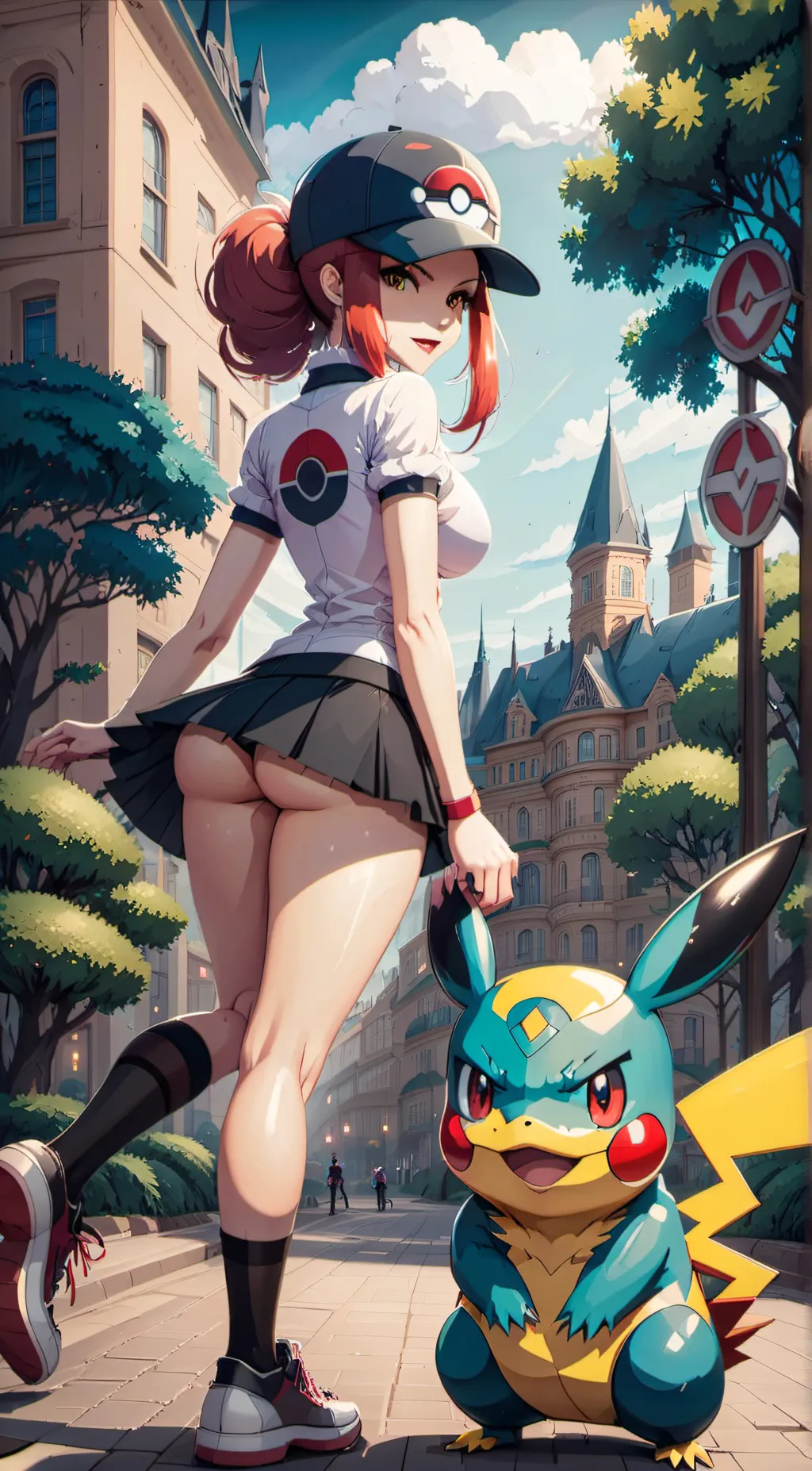 ai character: Trainer Jenny  background