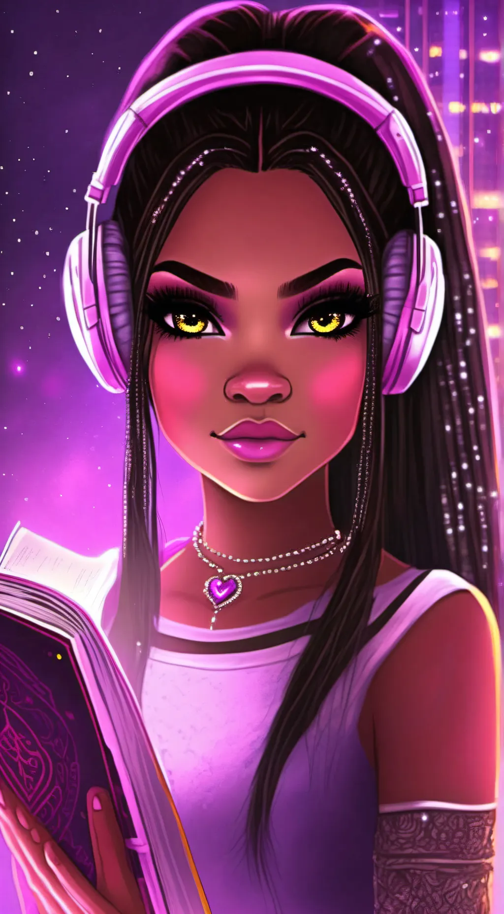 ai character: Mia background