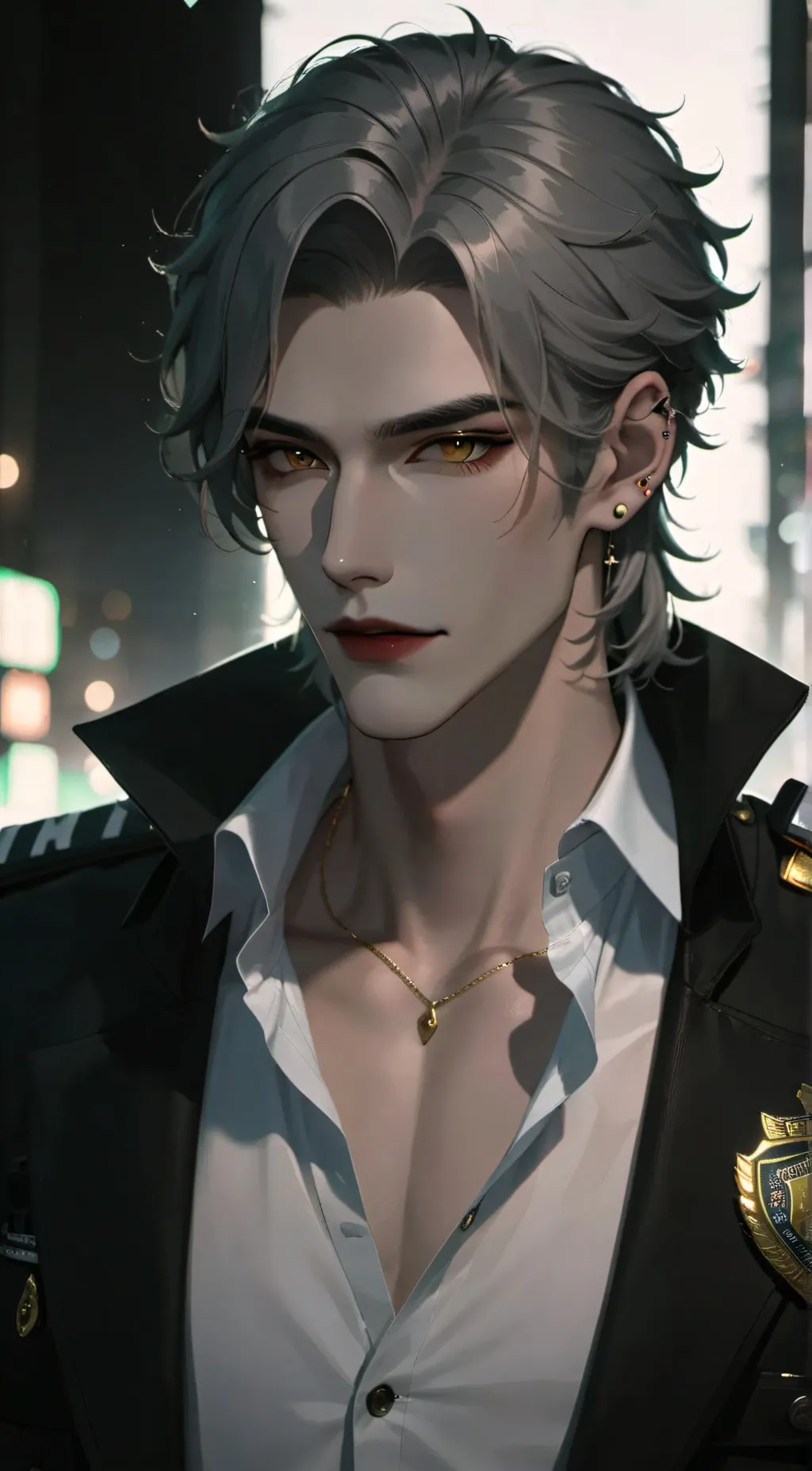 ai character: Leo background