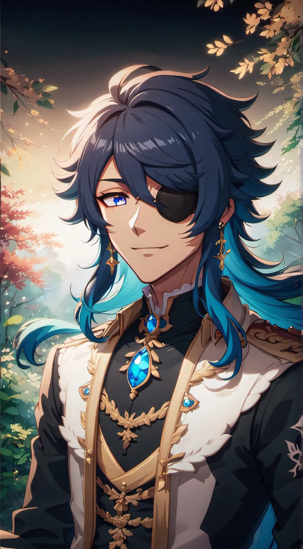 ai character: Kaeya Alberich background