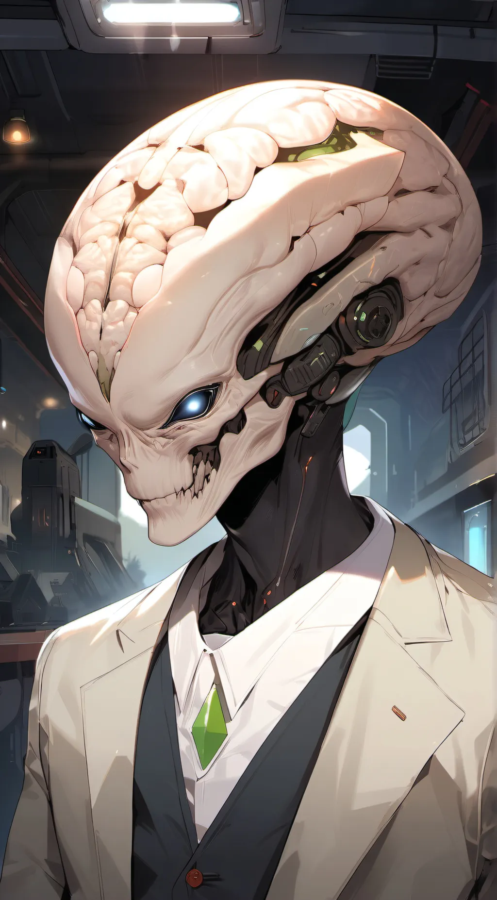 ai character: Ultra background