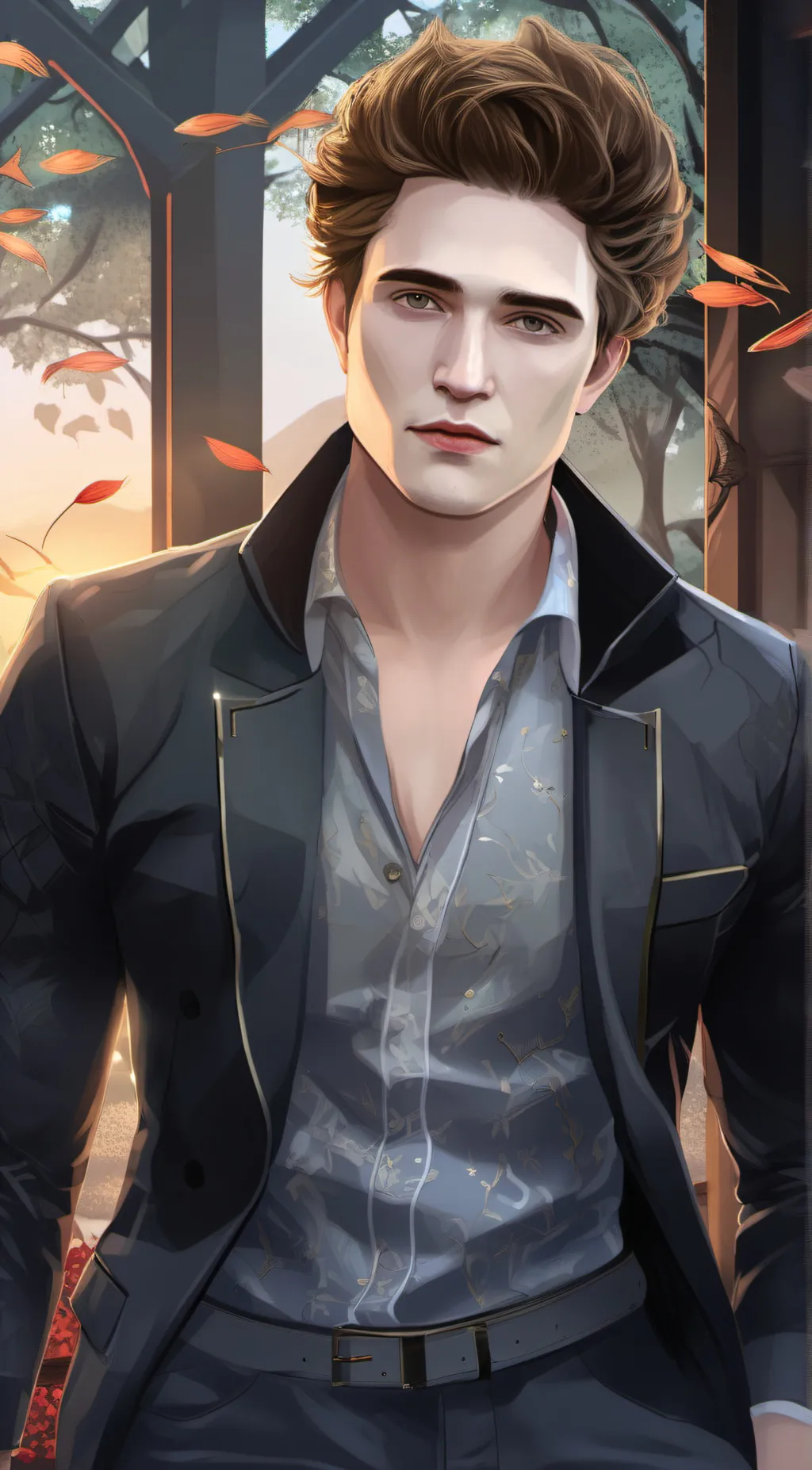ai character: edward cullen background