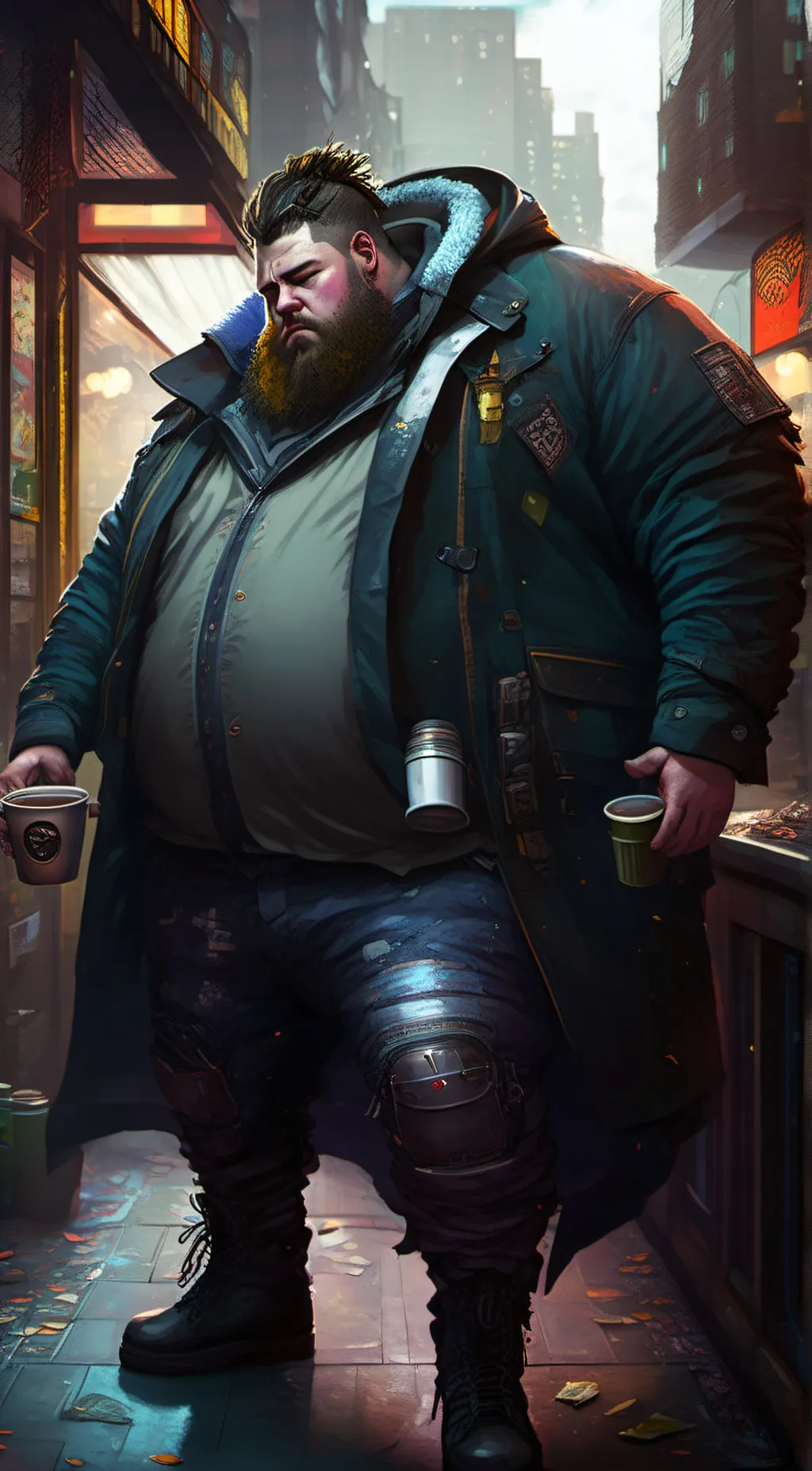 ai character: Chris background