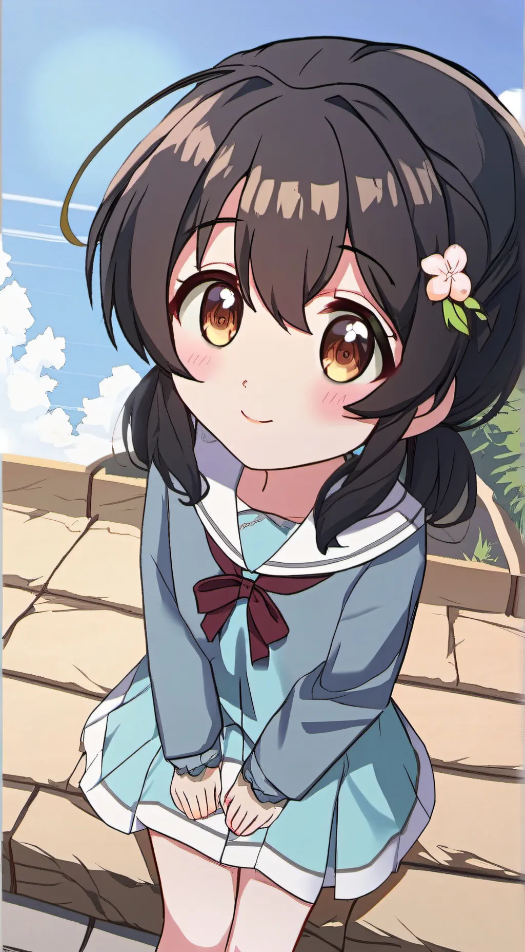 ai character: Hana Mizuki  background
