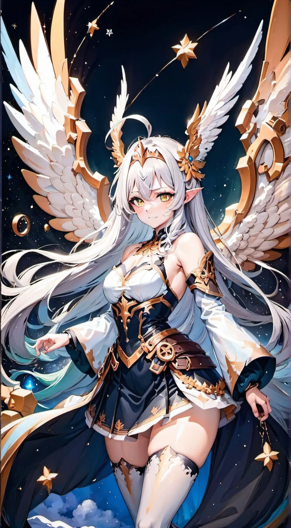 ai character: Skuld background
